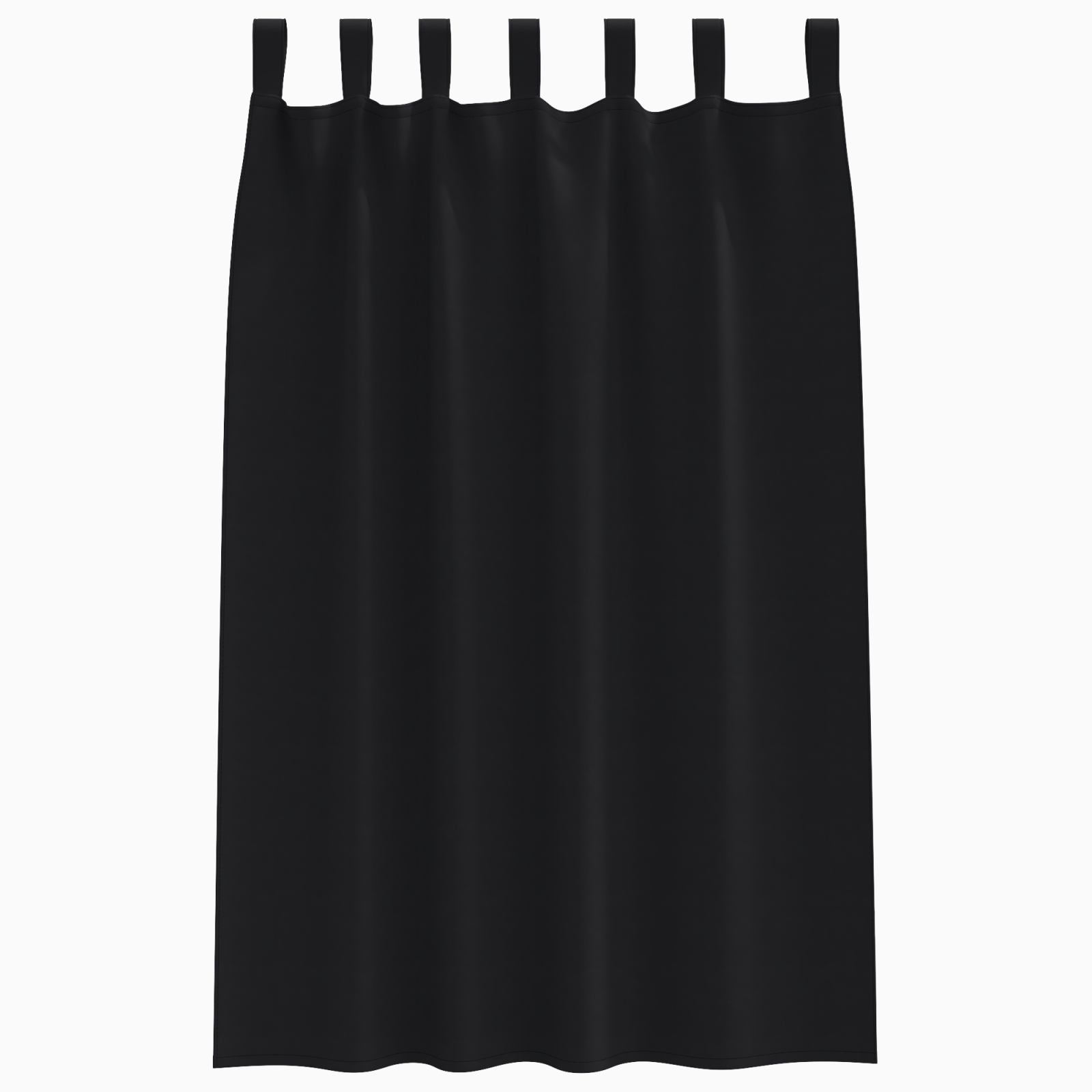 vidaXL Perdele cu perdele 2 pcs Negru Poliester vidaXL Perdele cu perdele 2 pcs Negru Poliester