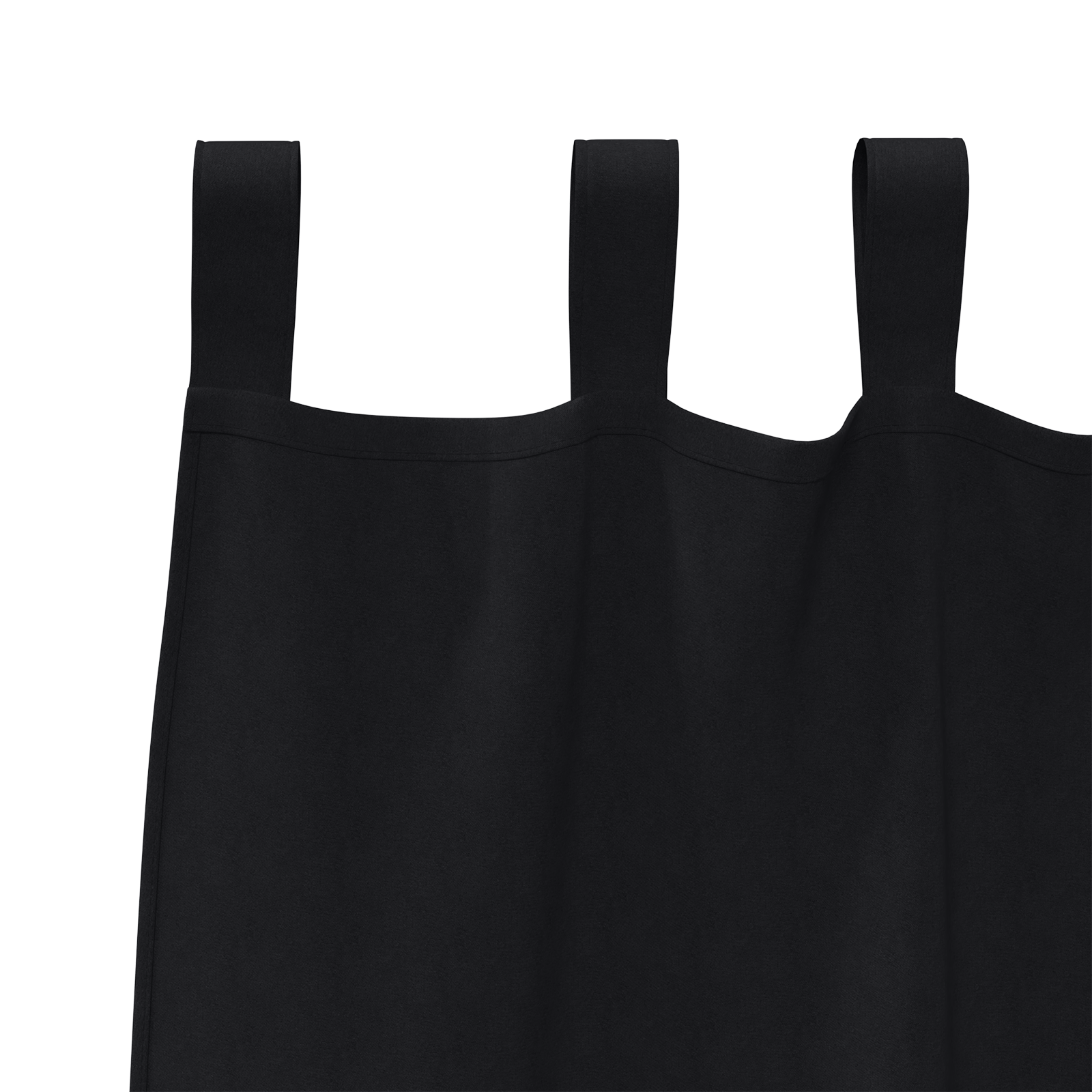 vidaXL Perdele opace cu perdele 2 pcs Negru 225 x 140 cm Poliester vidaXL Perdele opace cu perdele 2 pcs Negru 225 x 140 cm Poliester