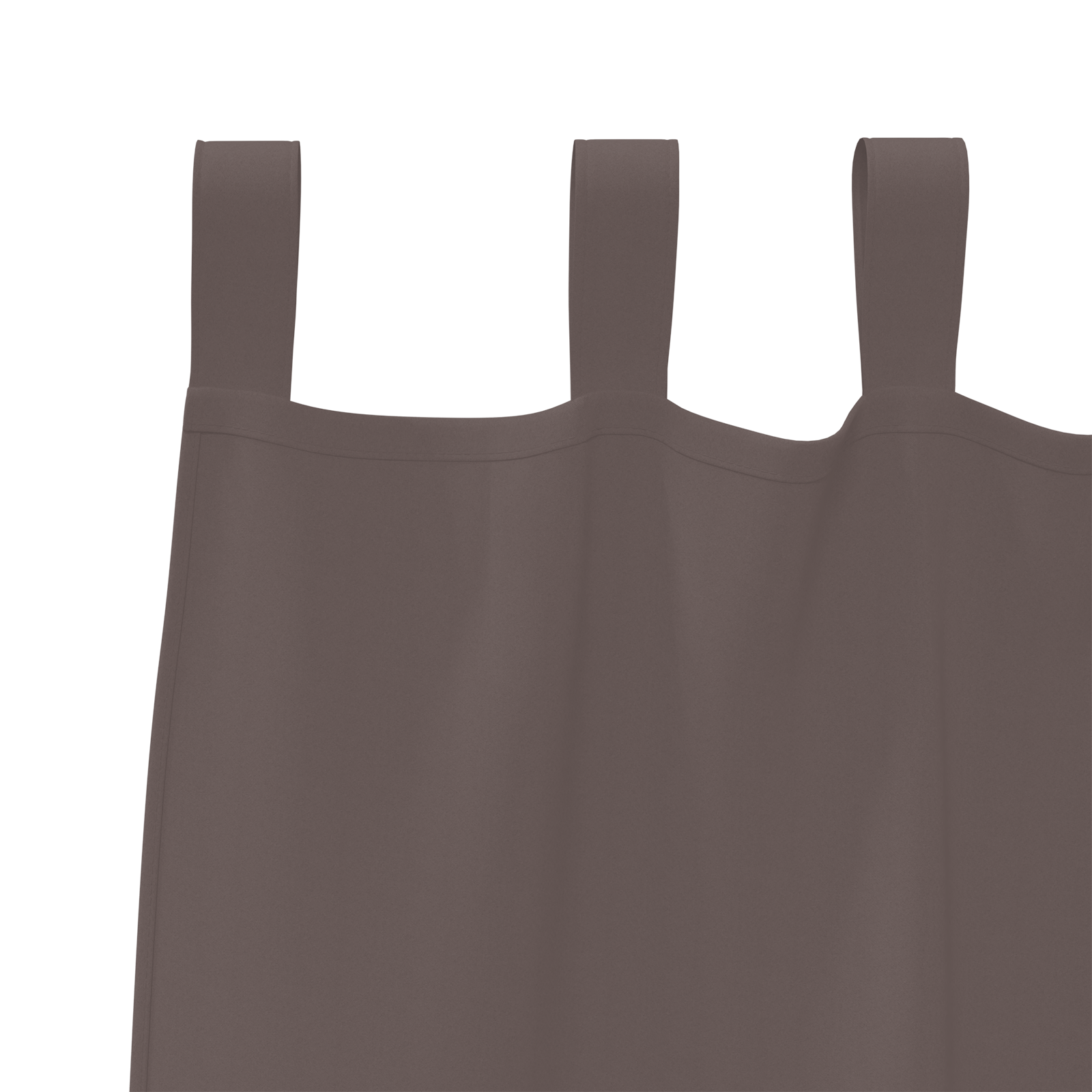 vidaXL Perdele opace 2 pcs Maro închis 225 x 140 cm Poliester