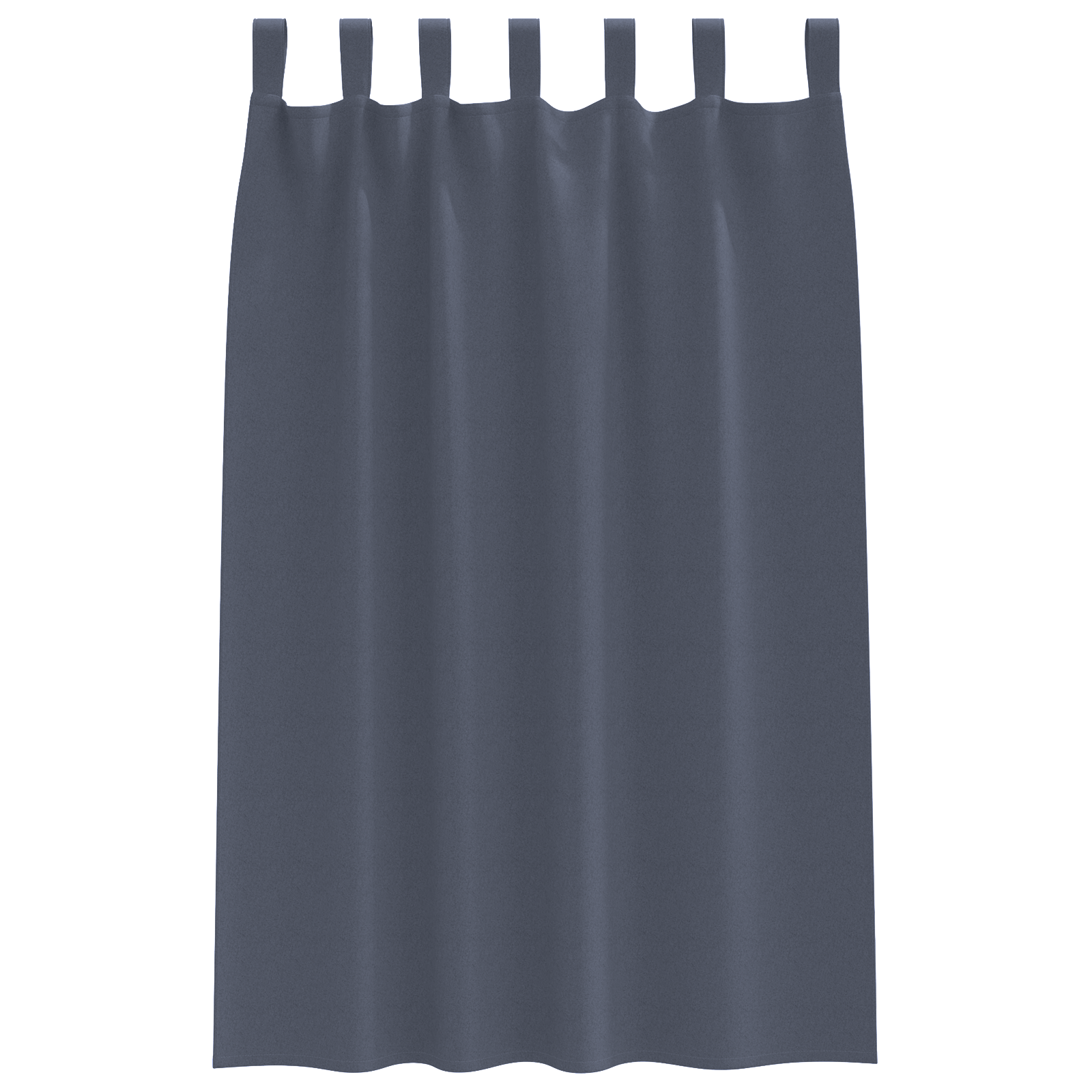 vidaXL Perdele opace cu perdele 2 pcs Antracit 175 x 140 cm Poliester
