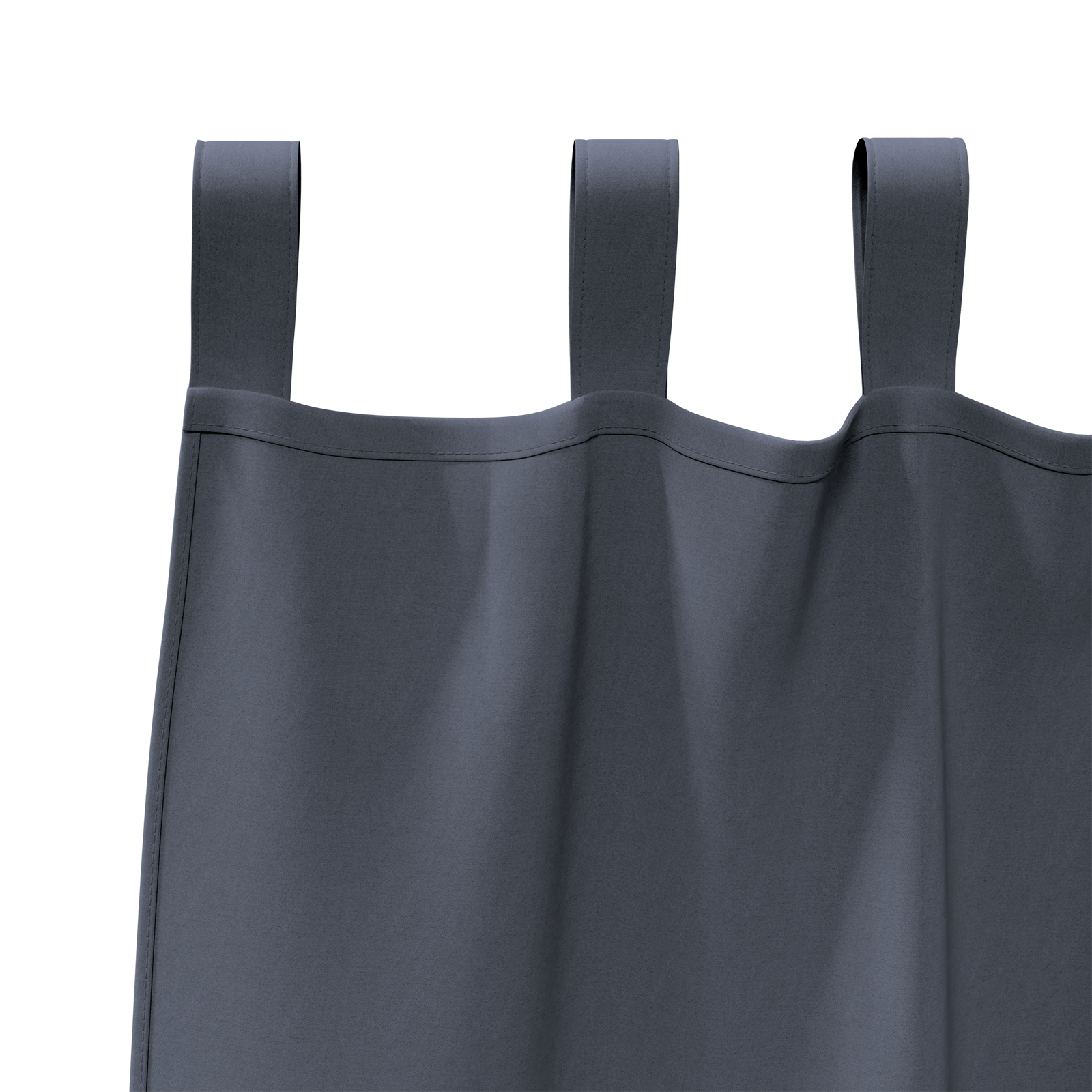 vidaXL Perdele opace cu perdele 2 pcs Antracit 175 x 140 cm Poliester