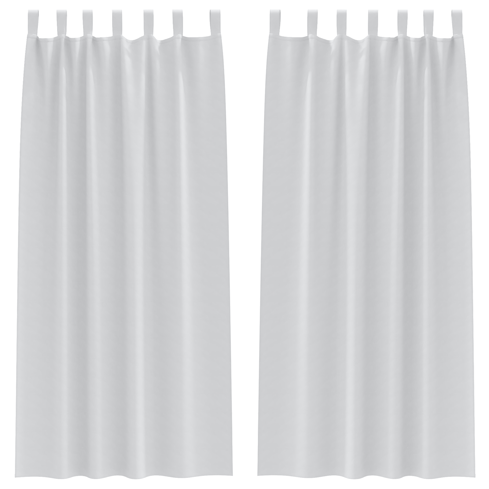 vidaXL Perdele opace 2 pcs Gri deschis 225 x 140 cm Poliester