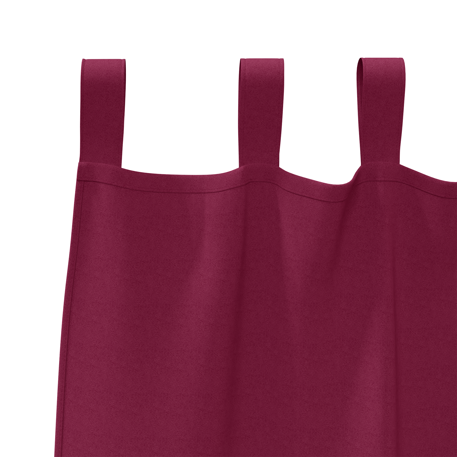 vidaXL Perdele opace cu perdele 2 pcs bordo 225 x 140 cm Poliester vidaXL Perdele opace cu perdele 2 pcs bordo 225 x 140 cm Poliester