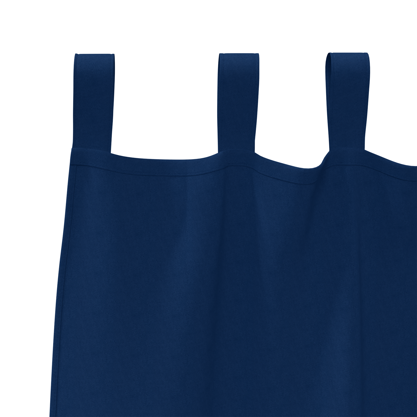 vidaXL Perdele opace 2 pcs Albastru închis 225 x 140 cm Poliester