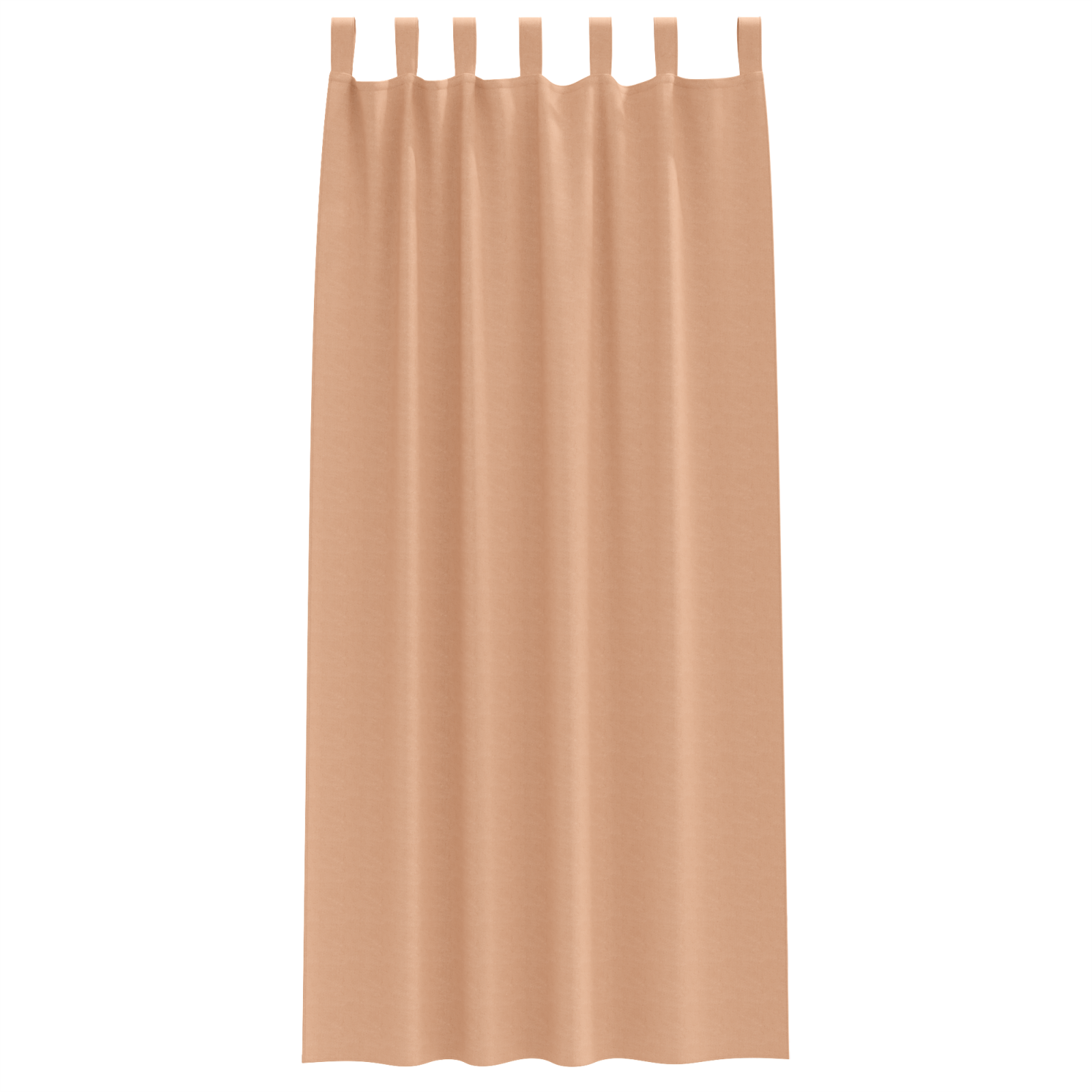 vidaXL Perdele opace 2 pcs Maro deschis 225 x 140 cm Poliester