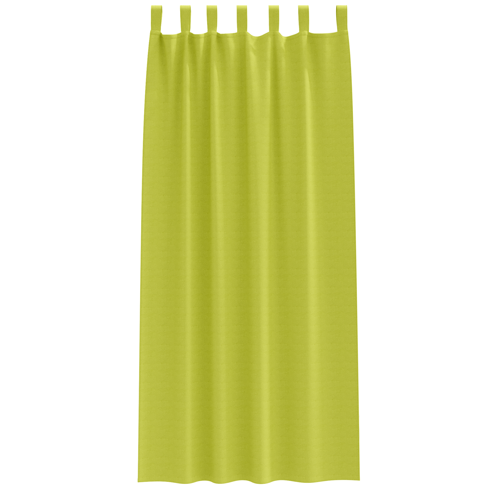 vidaXL Perdele opace cu perdele 2 pcs Verde măr 225 x 140 cm Poliester