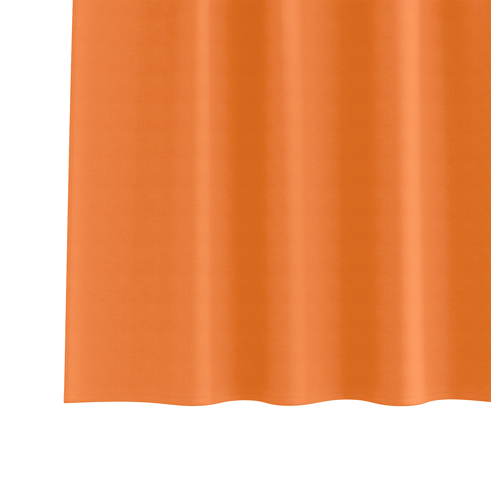 vidaXL Perdele opace 2 pcs Portocaliu intens 225 x 140 cm Poliester
