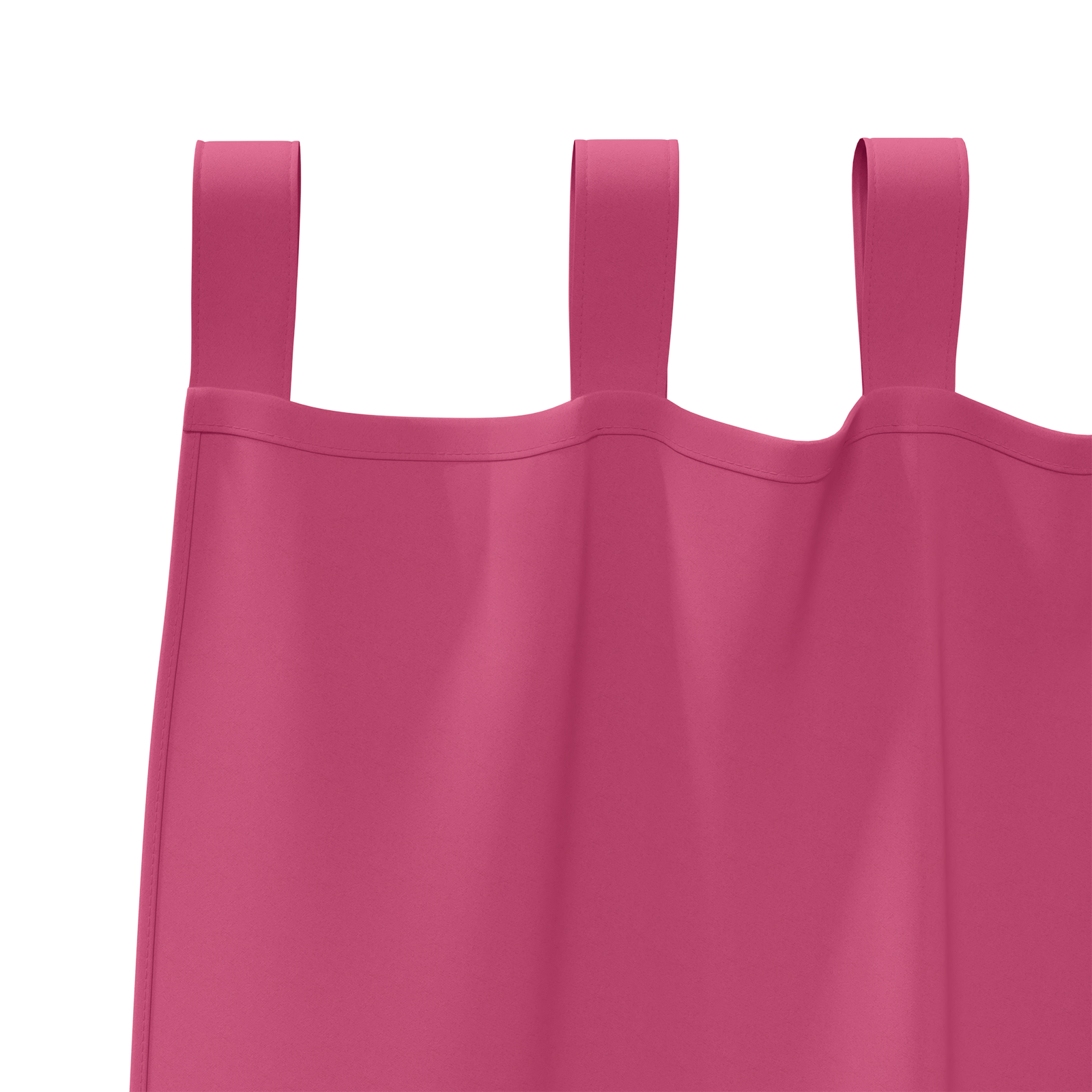 vidaXL Perdele opace cu perdele 2 pcs Roz 225 x 140 cm Poliester