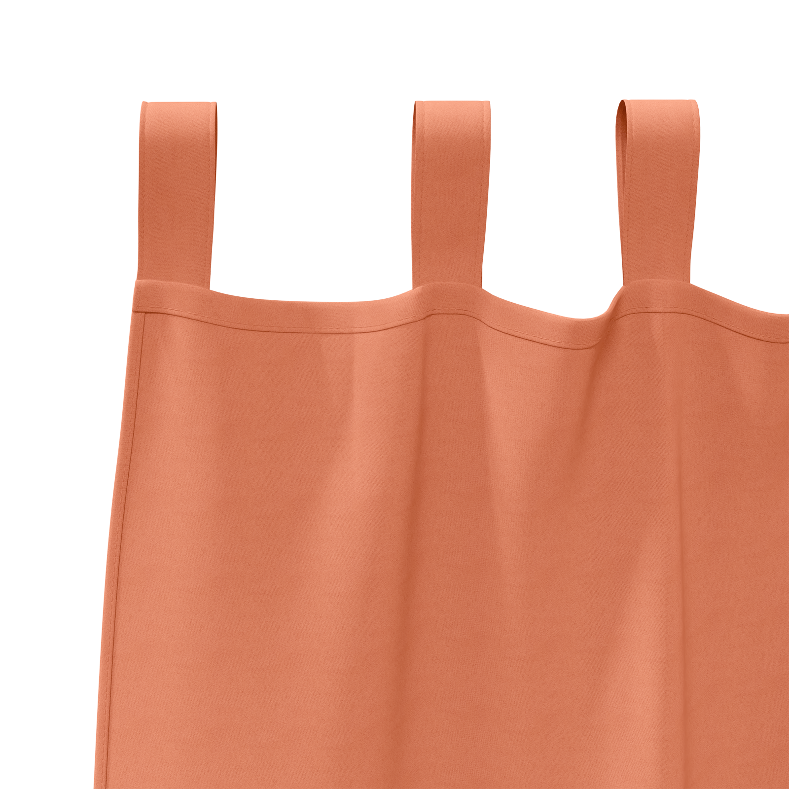 vidaXL Perdele opace cu perdele 2 pcs Terracota 245 x 140 cm Poliester