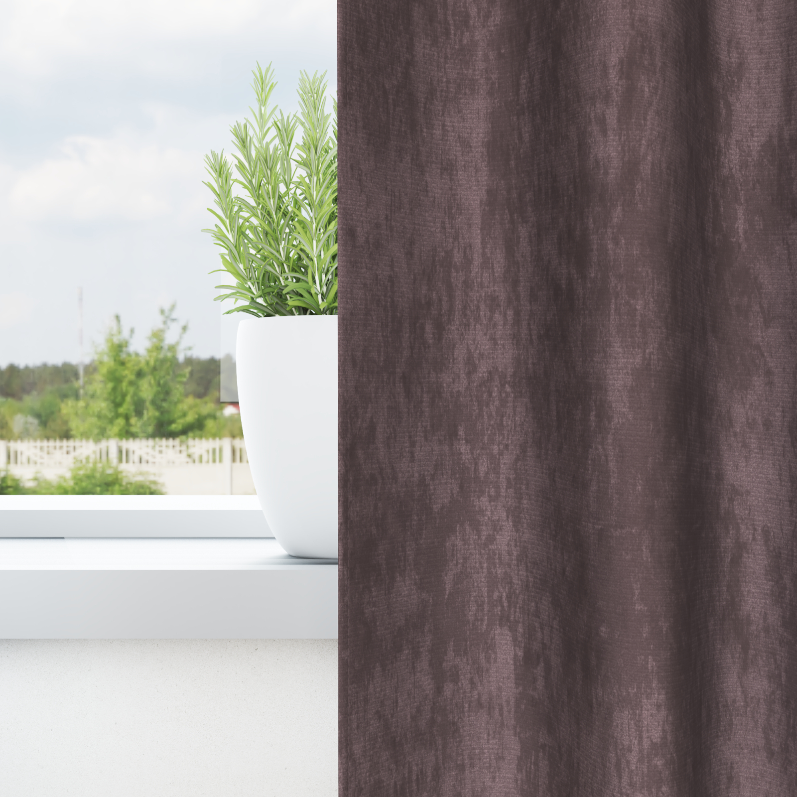 vidaXL Cortine din catifea , set de 2 piese, cu œillets maron, 260 x 140 cm vidaXL Cortine din catifea , set de 2 piese, cu œillets maron, 260 x 140 cm