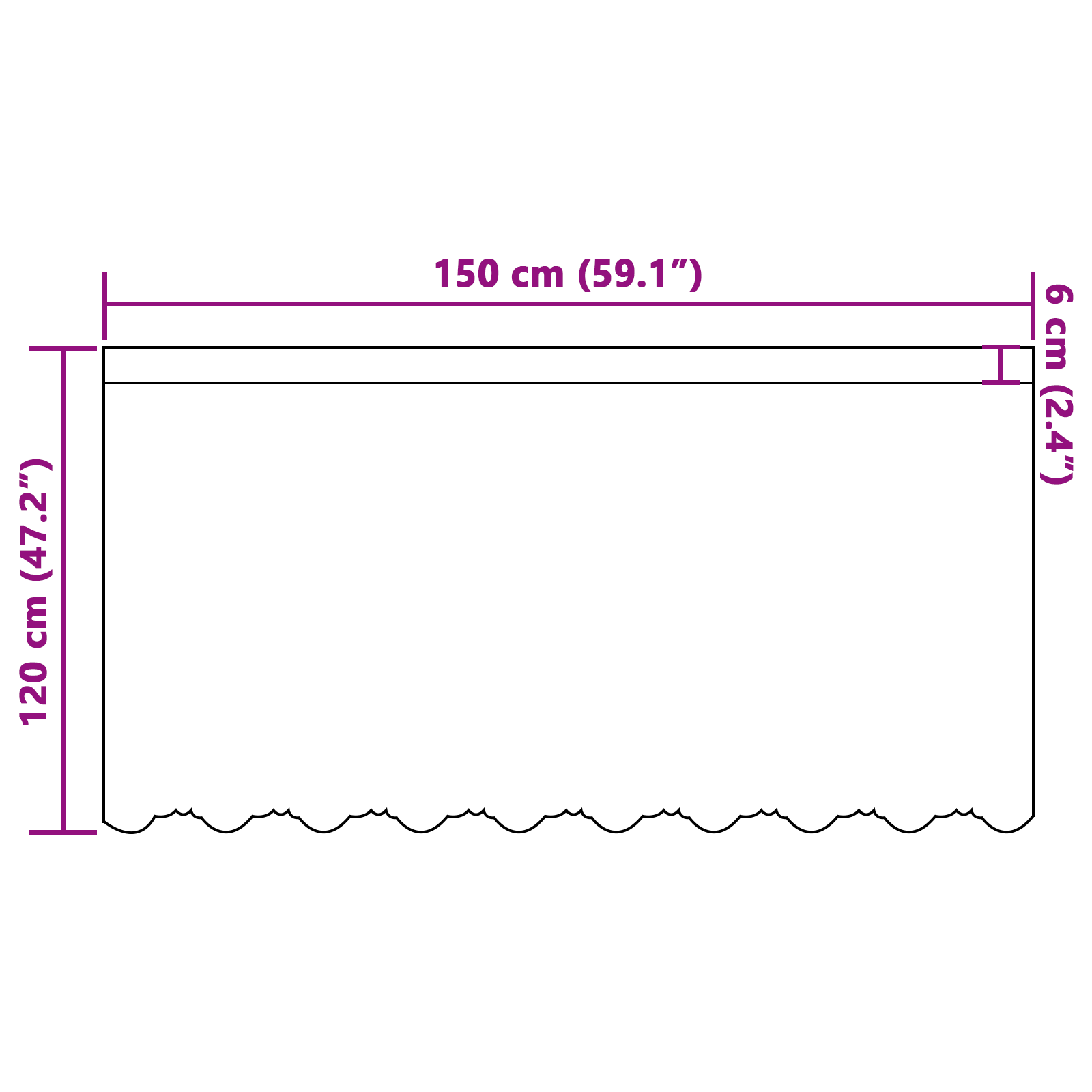 vidaXL Cortină din Dantelă cu perdele Floral Alb 150 x 120 cm Poliester