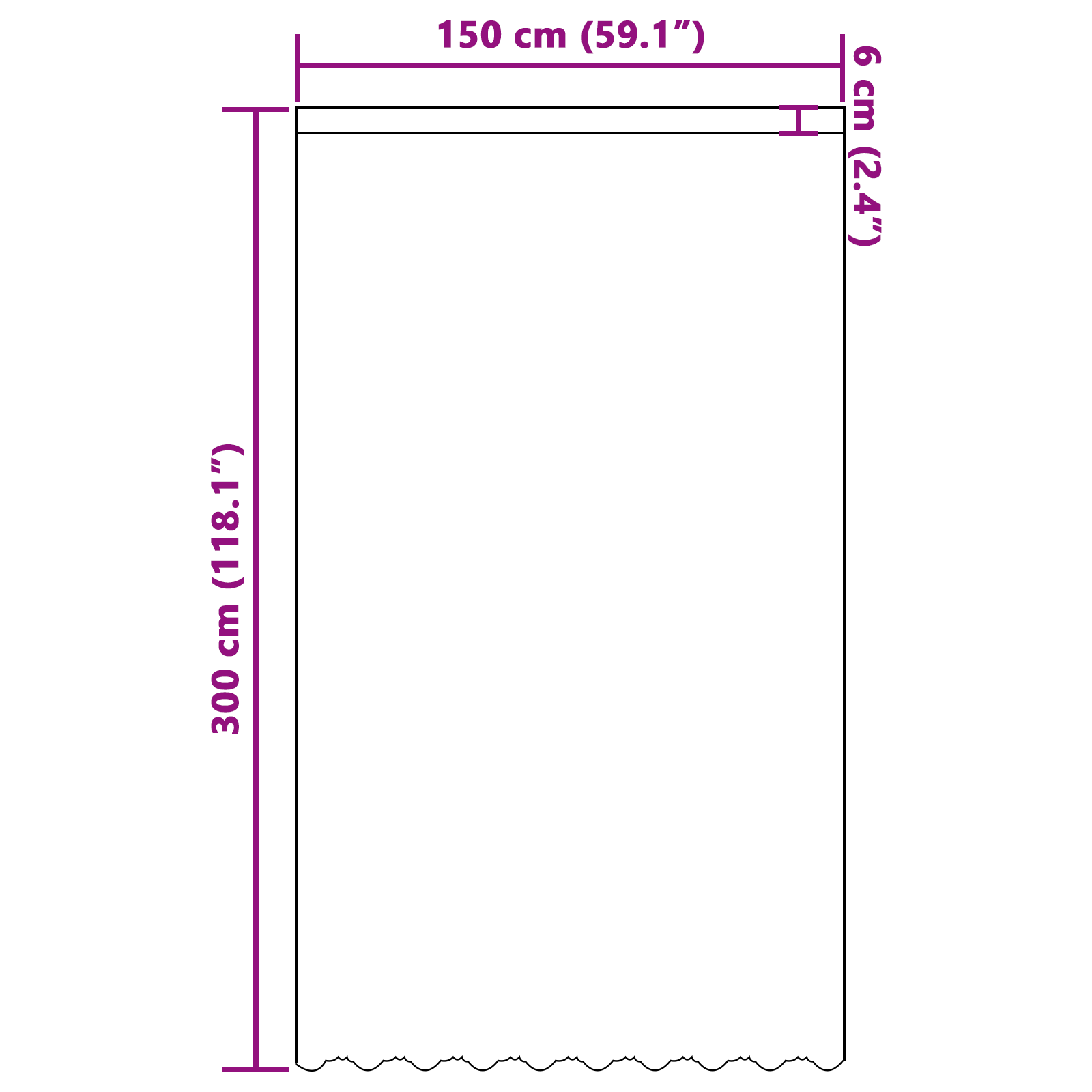 vidaXL Cortină din Dantelă cu perdele Floral Alb 150 x 300 cm Poliester