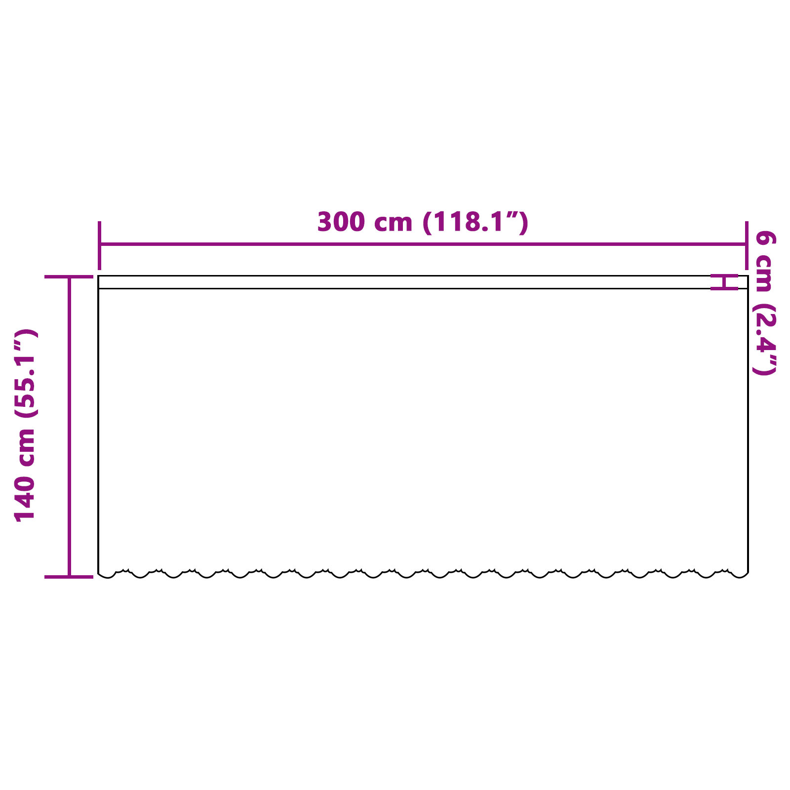 vidaXL Cortină din Dantelă cu perdele Alb 300 x 140 cm Poliester vidaXL Cortină din Dantelă cu perdele Alb 300 x 140 cm Poliester
