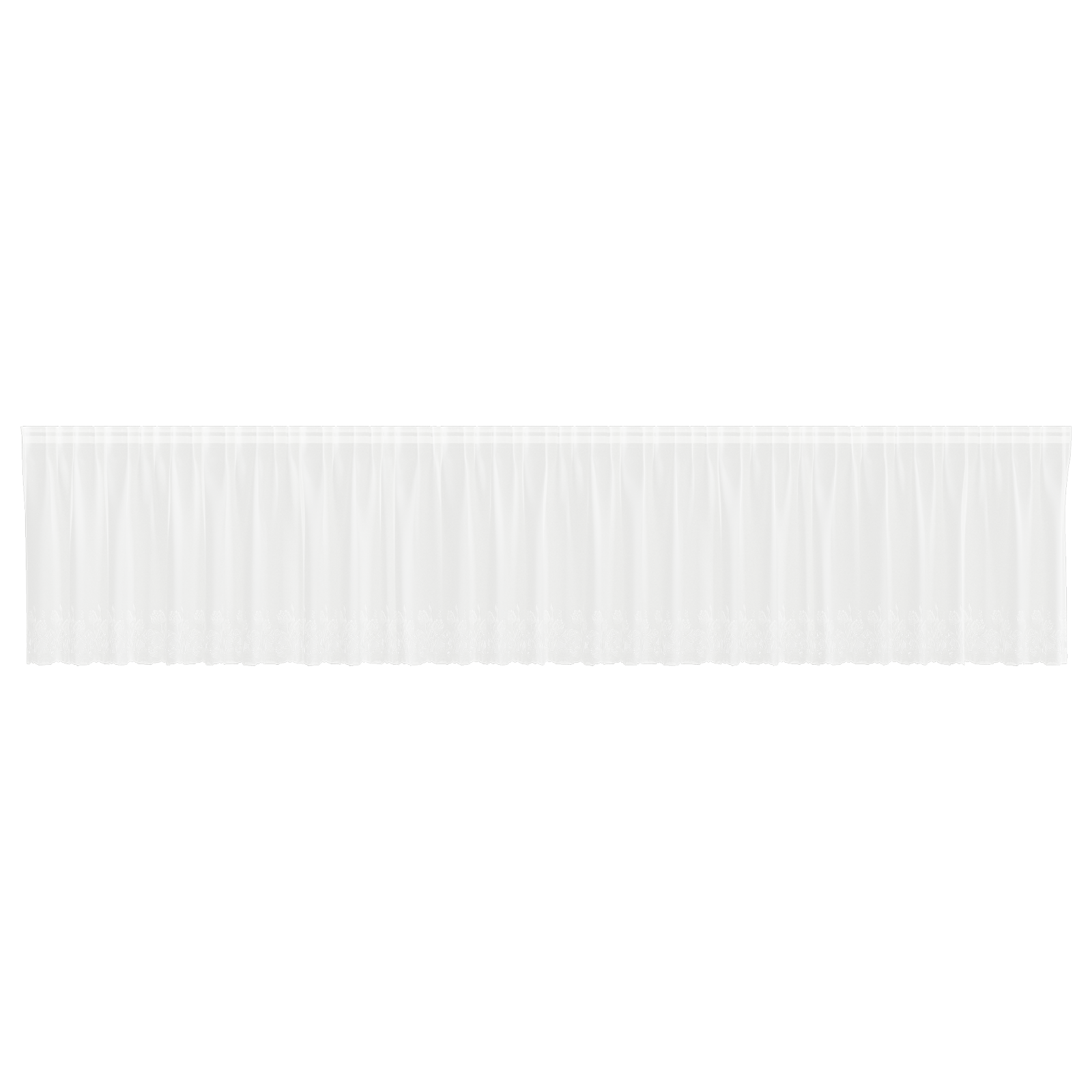 vidaXL Cortină din Dantelă cu perdele Alb 750 x 140 cm Poliester vidaXL Cortină din Dantelă cu perdele Alb 750 x 140 cm Poliester