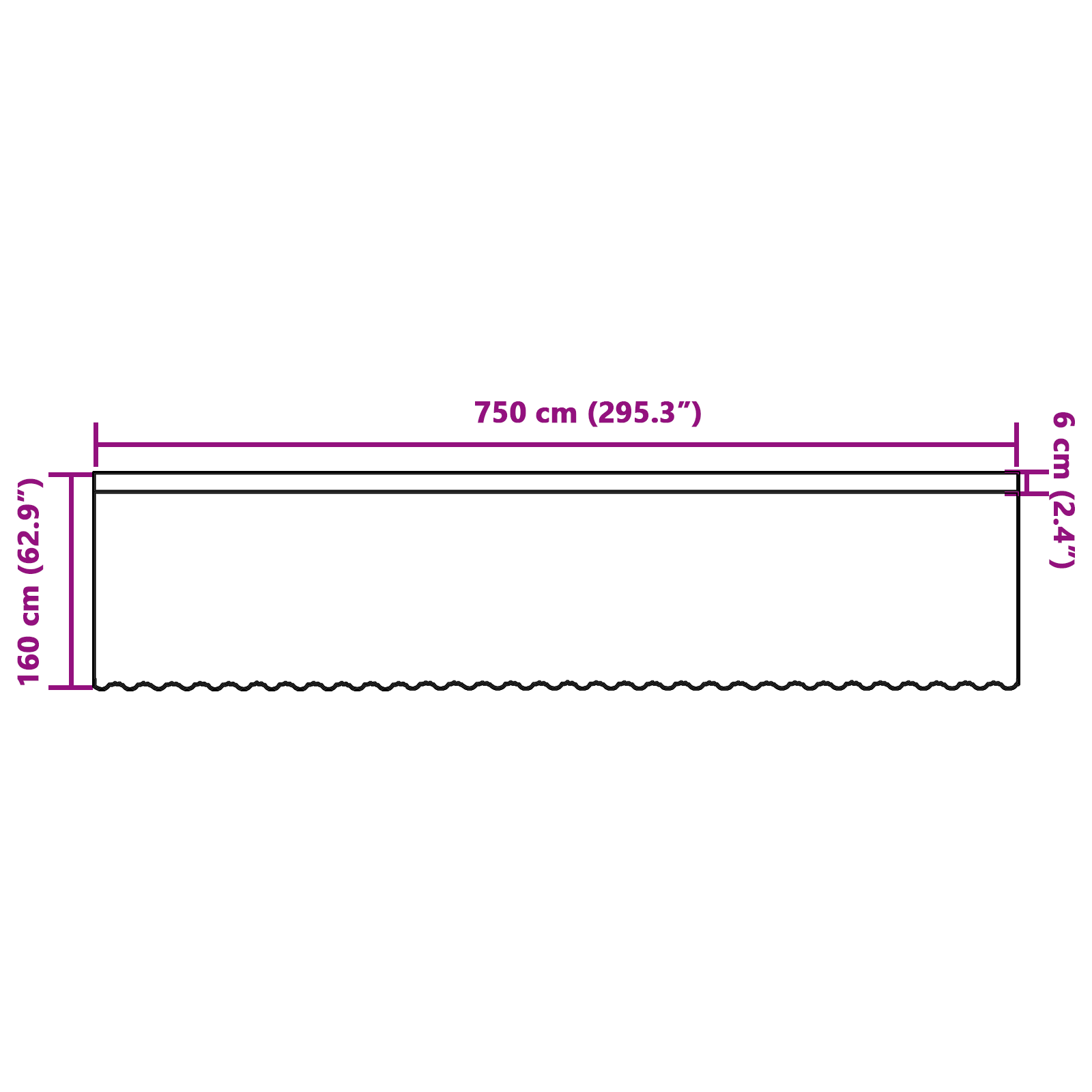 vidaXL Cortină din Dantelă cu perdele Floral Alb 750 x 160 cm Poliester vidaXL Cortină din Dantelă cu perdele Floral Alb 750 x 160 cm Poliester