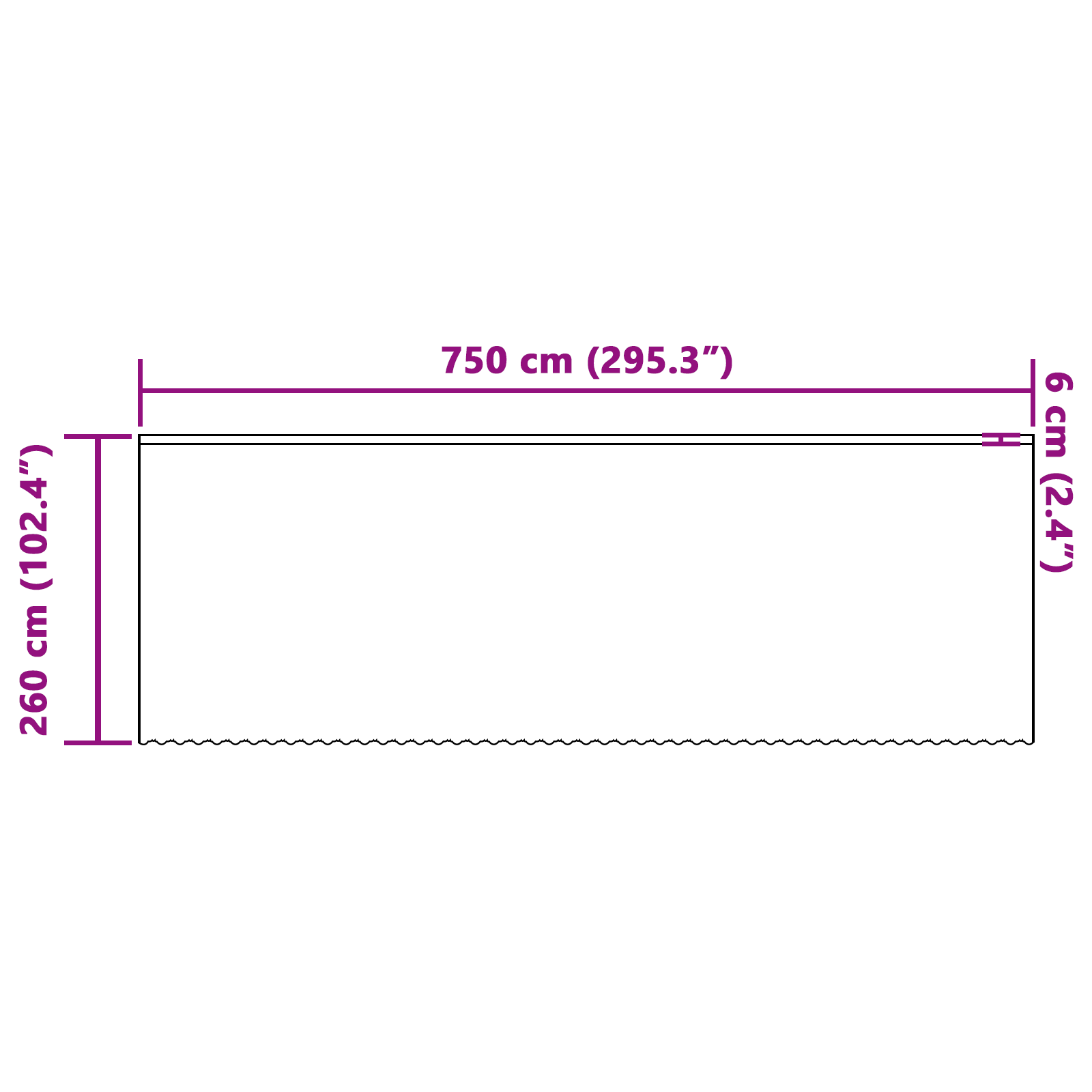 vidaXL Cortină din Dantelă cu perdele Alb 750 x 260 cm Poliester vidaXL Cortină din Dantelă cu perdele Alb 750 x 260 cm Poliester