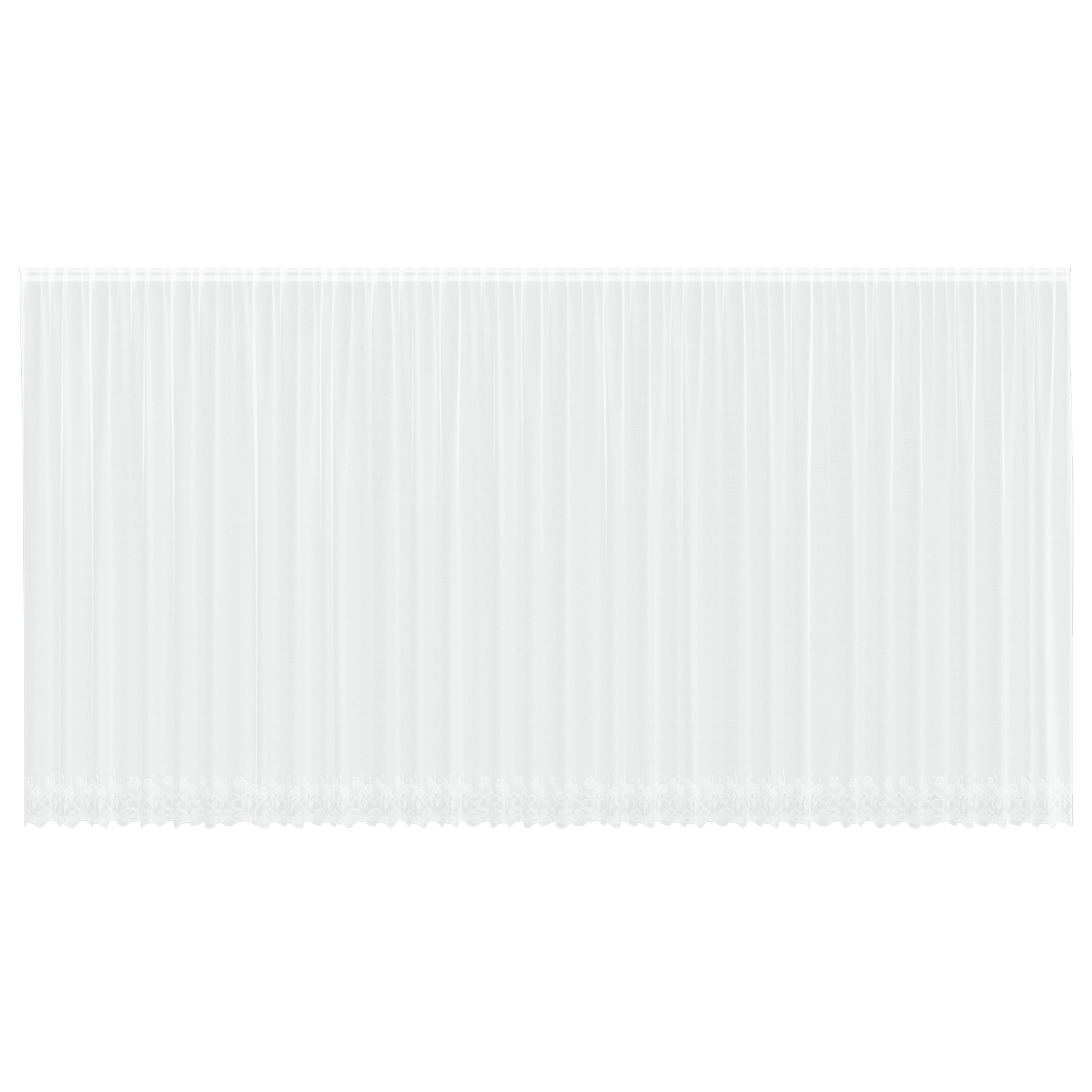 vidaXL Cortină din Dantelă cu perdele Floral Alb 900 x 300 cm Poliester vidaXL Cortină din Dantelă cu perdele Floral Alb 900 x 300 cm Poliester