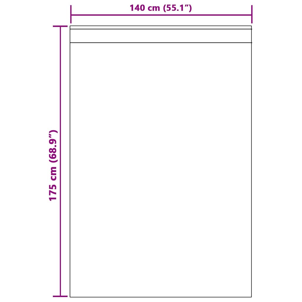 vidaXL Perdele cu perdele 2 pcs Gri închis 140 x 175 cm Poliester