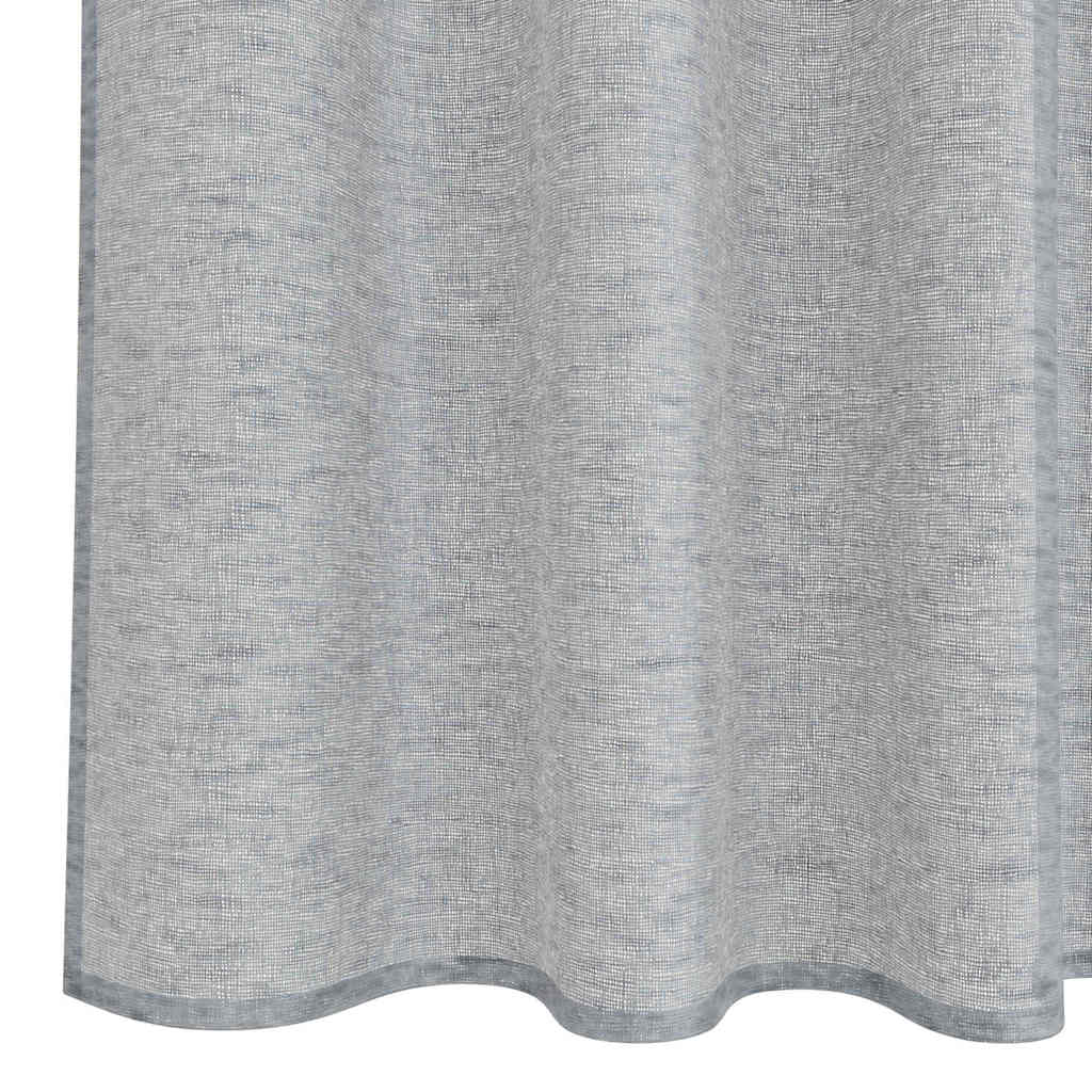 vidaXL Perdele cu perdele 2 pcs Gri închis 140 x 260 cm Poliester