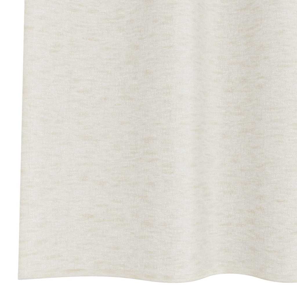 vidaXL Perdele cu perdele 2 pcs Crem 140 x 245 cm Poliester