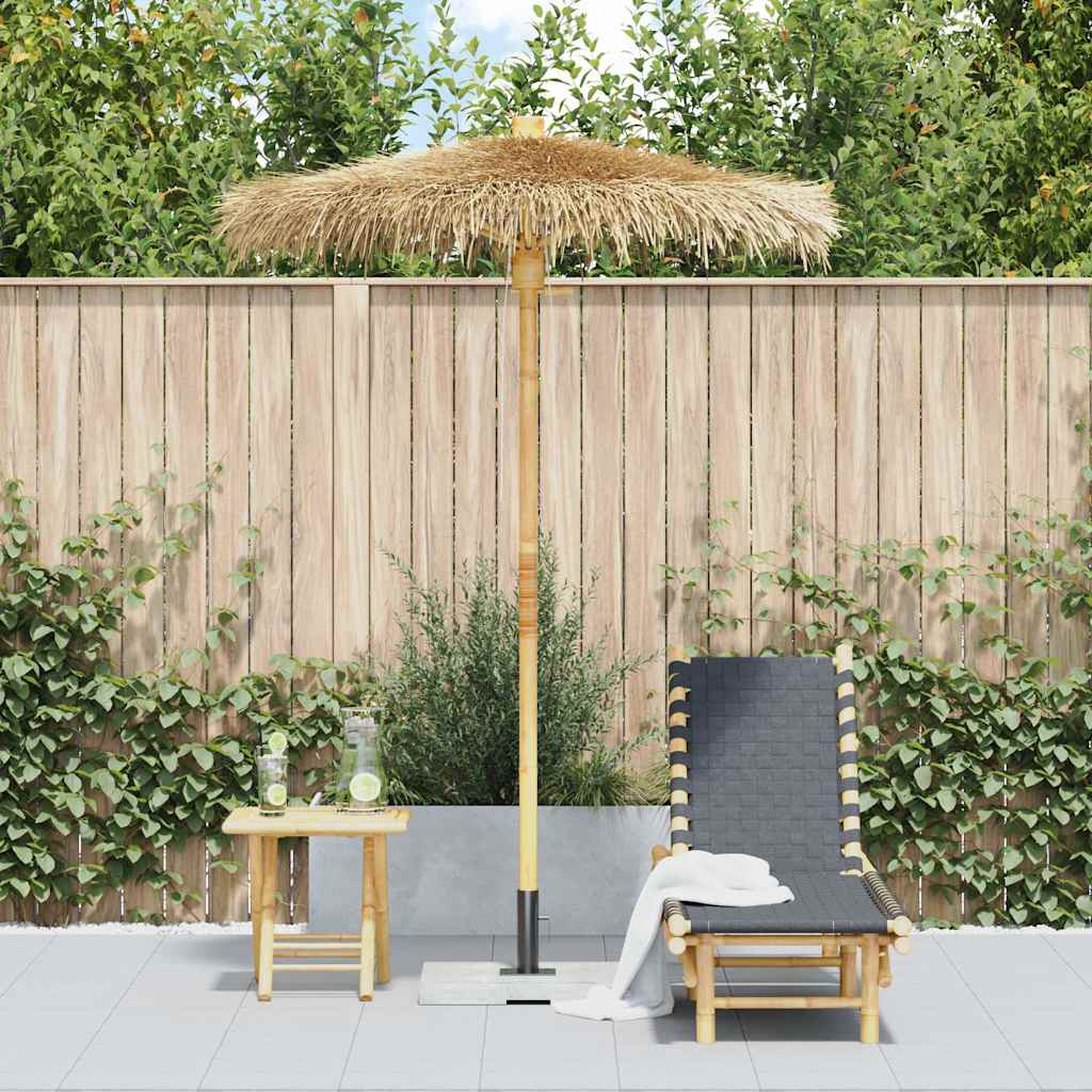 vidaXL Umbrelă Tiki cu baldachin din frunze de banană 150 cm bambus vidaXL Umbrelă Tiki cu baldachin din frunze de banană 150 cm bambus