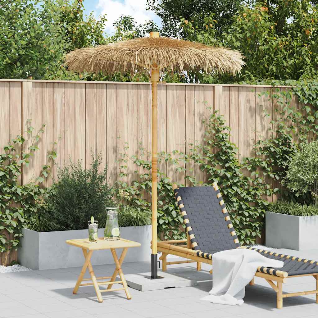 vidaXL Umbrelă Tiki cu baldachin din frunze de banană 150 cm bambus vidaXL Umbrelă Tiki cu baldachin din frunze de banană 150 cm bambus