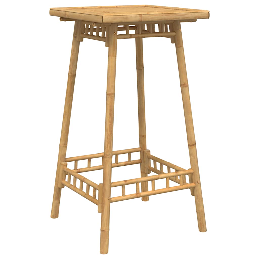 vidaXL Masă de bar de exterior pătrată 55x55x100 cm bambus vidaXL Masă de bar de exterior pătrată 55x55x100 cm bambus