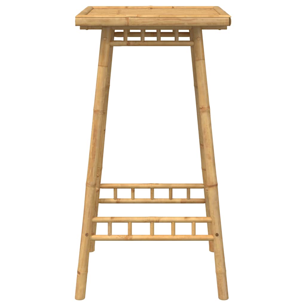 vidaXL Masă de bar de exterior pătrată 55x55x100 cm bambus vidaXL Masă de bar de exterior pătrată 55x55x100 cm bambus