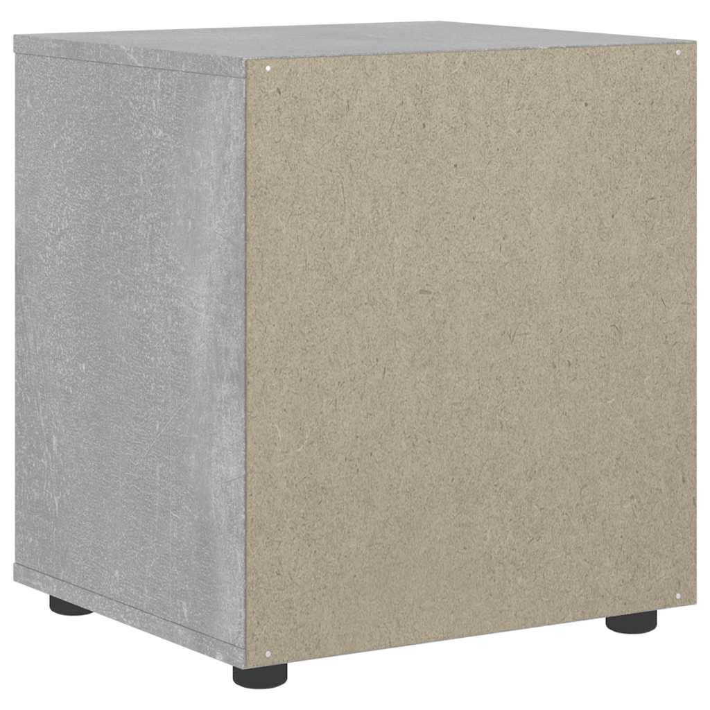 vidaXL Noptiera "VISNES" Beton Gri 45x40x50 cm Lemn prelucrat vidaXL Noptiera "VISNES" Beton Gri 45x40x50 cm Lemn prelucrat