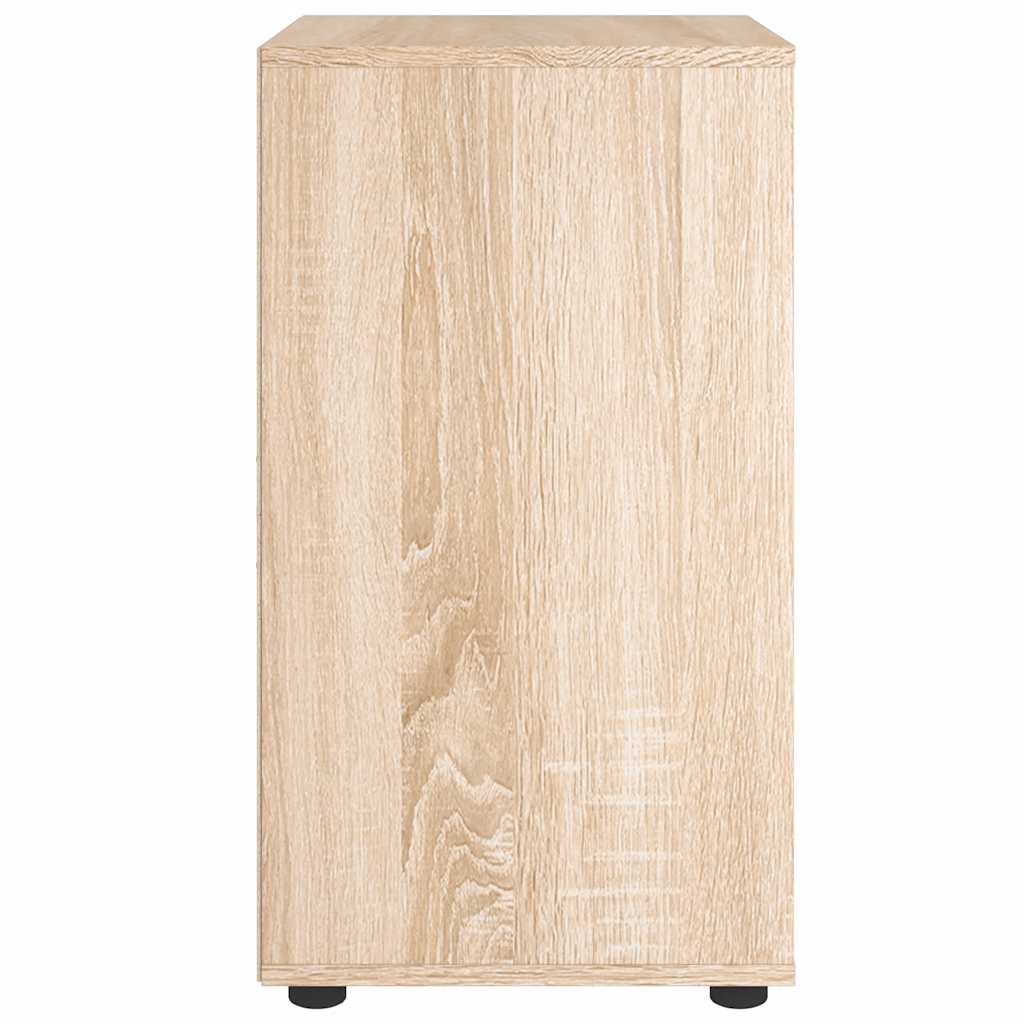 vidaXL Bufetă „VISNES” Stejar Sonoma 60x40x73 cm lemn prelucrat vidaXL Bufetă „VISNES” Stejar Sonoma 60x40x73 cm lemn prelucrat
