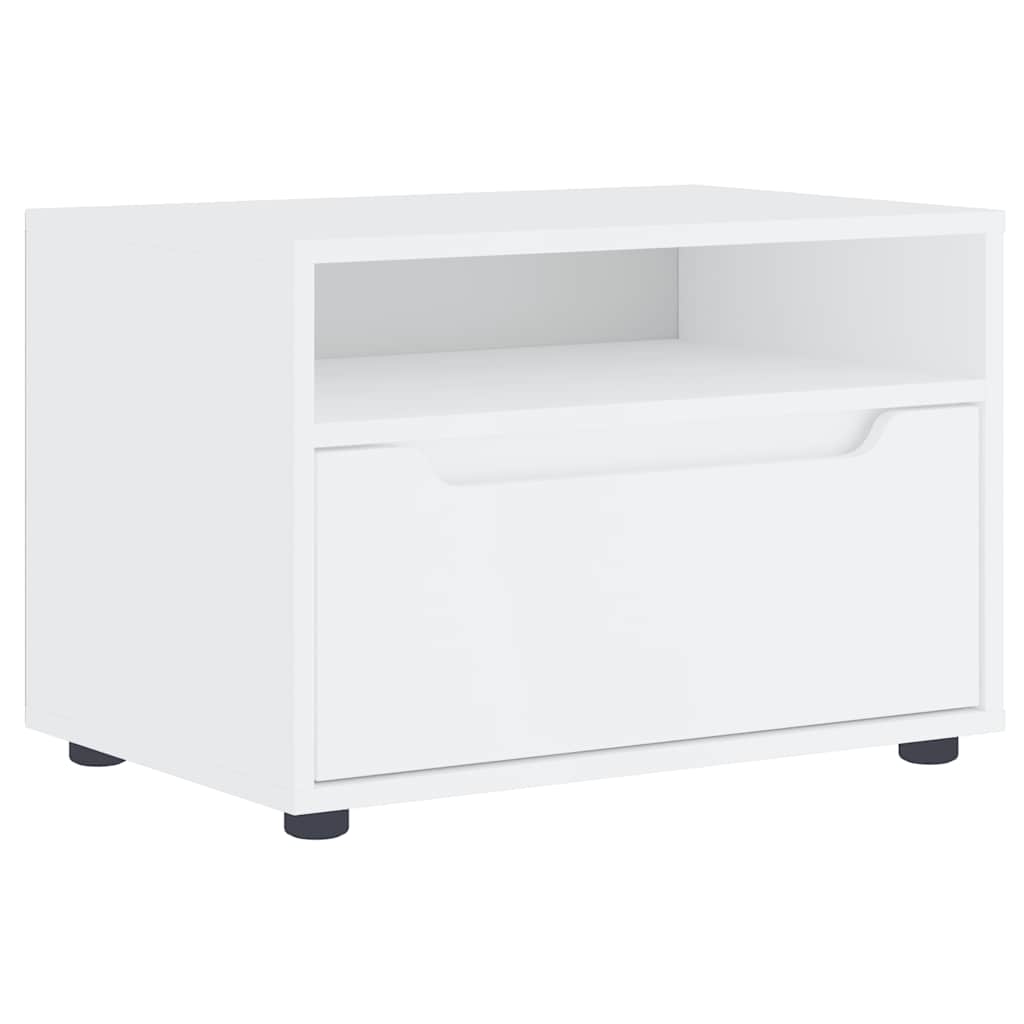 vidaXL Dulap TV "VISNES" alb 60x40x38 cm lemn de prelucrare