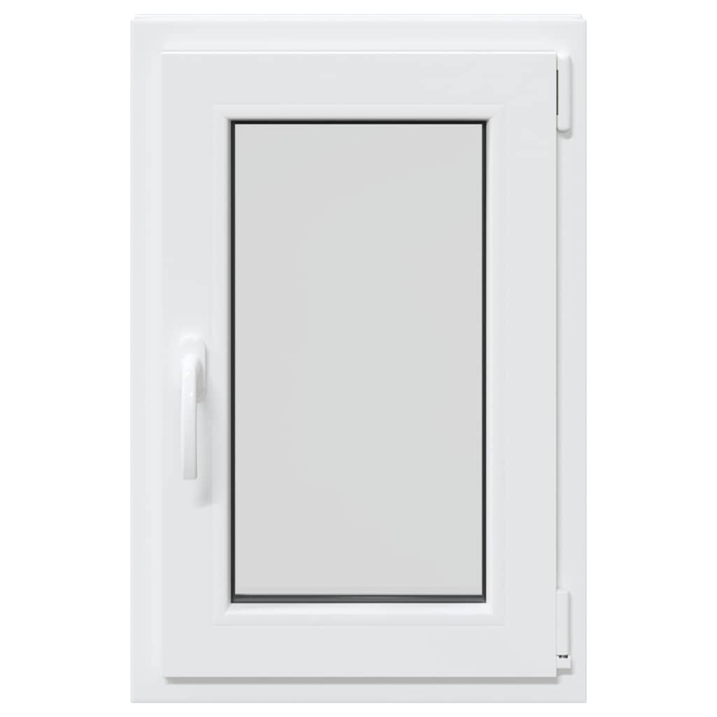 vidaXL Fereastră de subsol „RISOR” 50x75 cm oscilo-batantă DIN dreapta, albă vidaXL Fereastră de subsol „RISOR” 50x75 cm oscilo-batantă DIN dreapta, albă