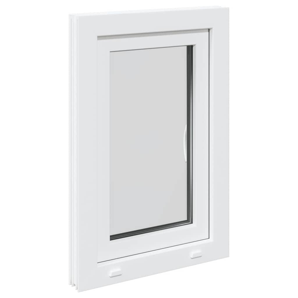 vidaXL Fereastră de subsol „RISOR” 50x75 cm oscilo-batantă DIN dreapta, albă vidaXL Fereastră de subsol „RISOR” 50x75 cm oscilo-batantă DIN dreapta, albă