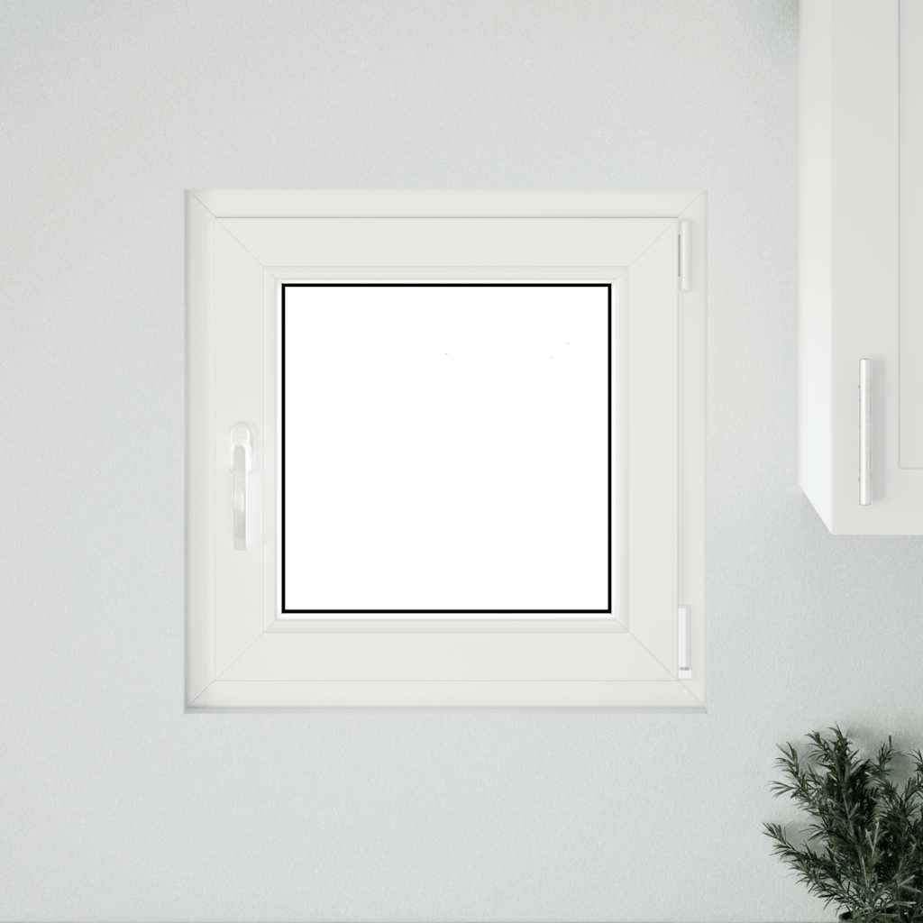 vidaXL Fereastra de subsol „RISOR” 60x60 cm Pt&Turn DIN Dreapta Alb vidaXL Fereastra de subsol „RISOR” 60x60 cm Pt&Turn DIN Dreapta Alb