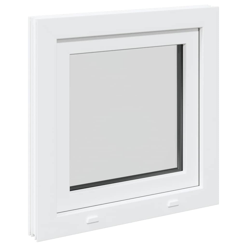 vidaXL Fereastra de subsol „RISOR” 60x60 cm Rabatabil DIN Stânga Alb vidaXL Fereastra de subsol „RISOR” 60x60 cm Rabatabil DIN Stânga Alb