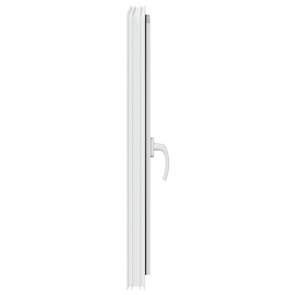 vidaXL Fereastra de subsol „RISOR” 60x90 cm Rabatabil DIN dreapta alb