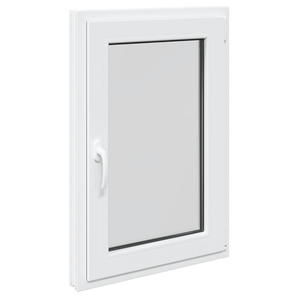 vidaXL Fereastră de subsol „RISOR” 60x100 cm oscilo-batantă DIN dreapta, albă