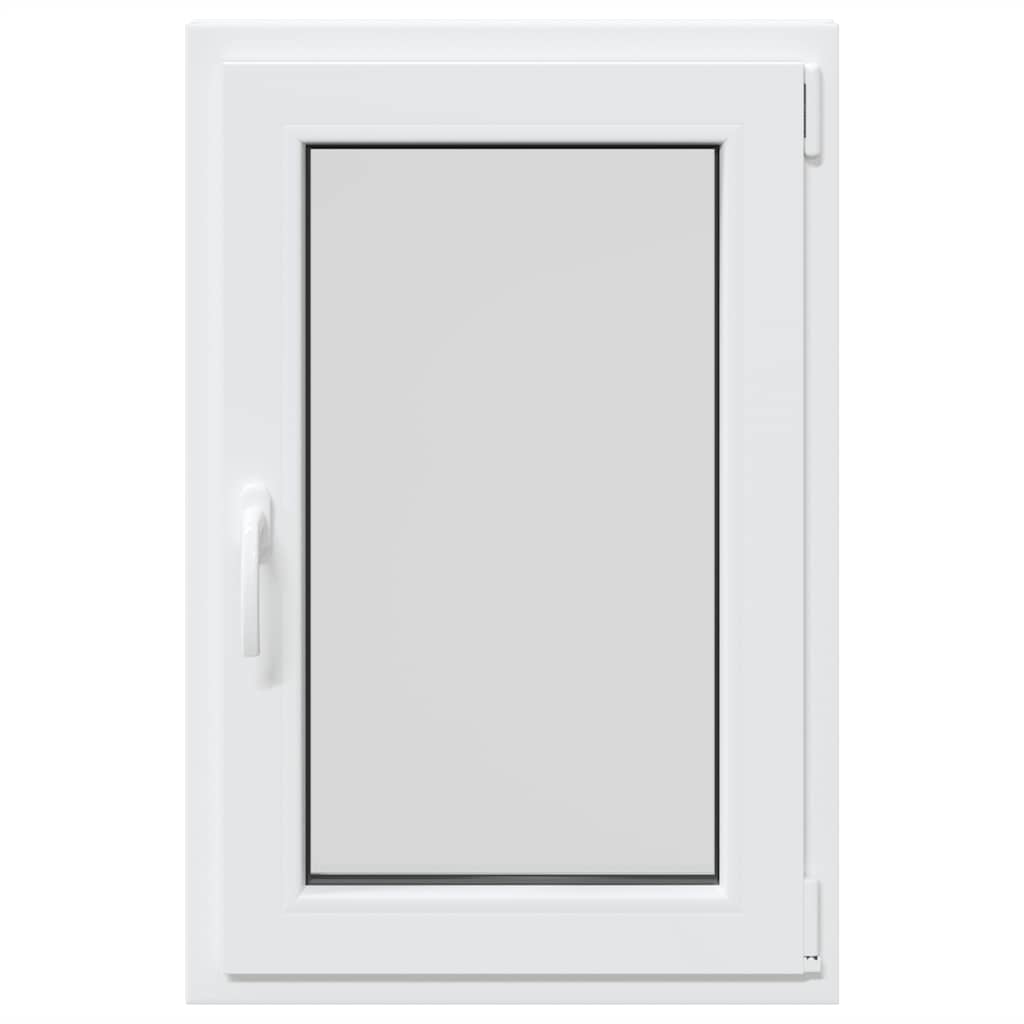 vidaXL Fereastră de subsol „RISOR” 60x100 cm oscilo-batantă DIN dreapta, albă