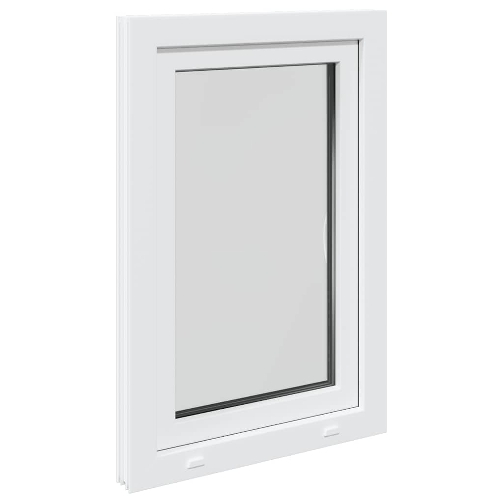 vidaXL Fereastră de subsol „RISOR” 60x100 cm oscilo-batantă DIN dreapta, albă