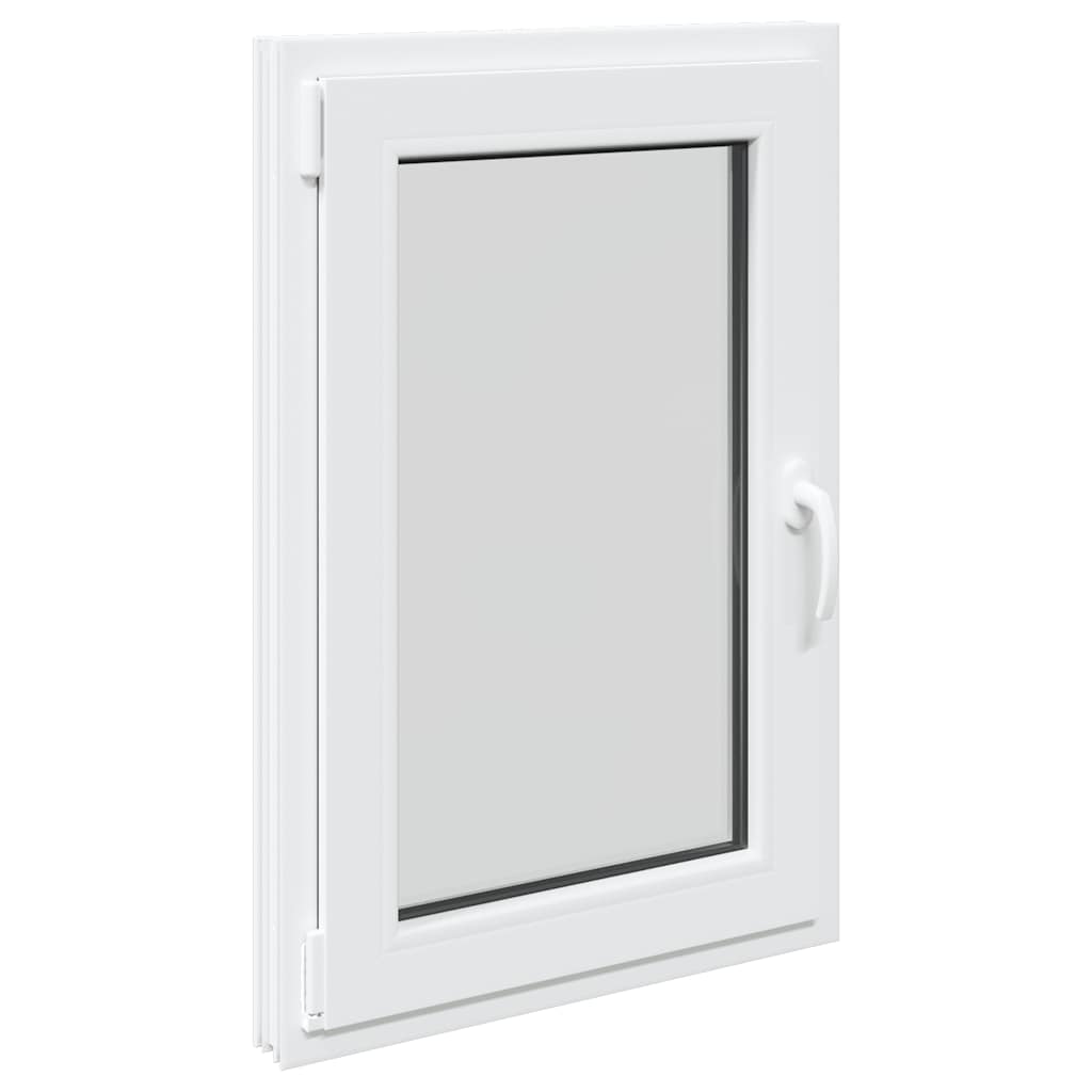 vidaXL Fereastră de subsol „RISOR” 60x100 cm oscilo-batantă DIN stânga, albă vidaXL Fereastră de subsol „RISOR” 60x100 cm oscilo-batantă DIN stânga, albă
