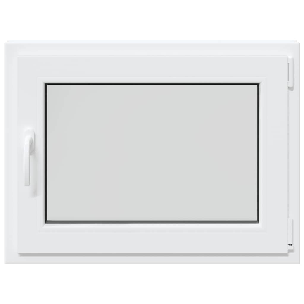 vidaXL Fereastra de subsol „RISOR” 80x60 cm Pt&Turn DIN Dreapta Alb vidaXL Fereastra de subsol „RISOR” 80x60 cm Pt&Turn DIN Dreapta Alb