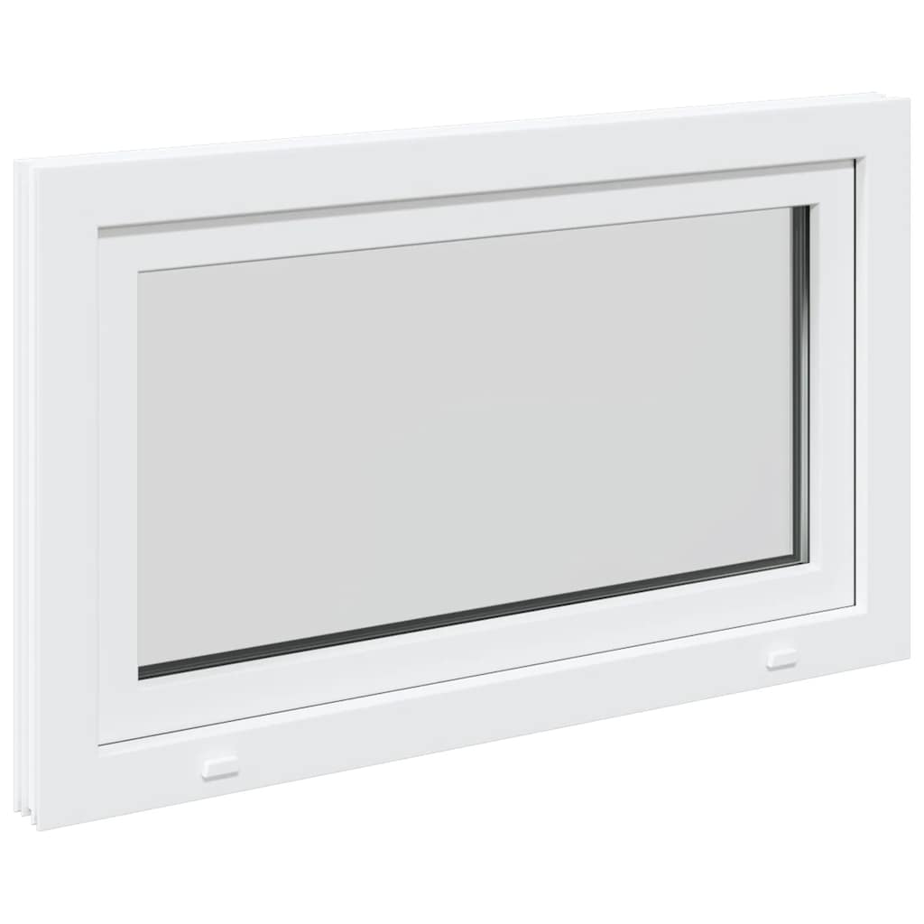 vidaXL Fereastra de subsol „RISOR” 100x60 cm Rabatabil DIN Stânga Alb vidaXL Fereastra de subsol „RISOR” 100x60 cm Rabatabil DIN Stânga Alb