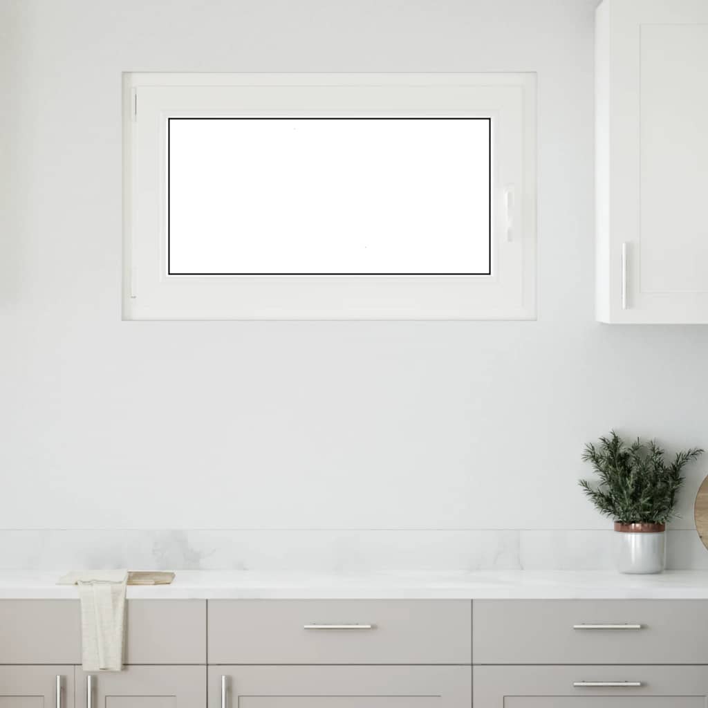 vidaXL Fereastra de subsol „RISOR” 100x60 cm Rabatabil DIN Stânga Alb vidaXL Fereastra de subsol „RISOR” 100x60 cm Rabatabil DIN Stânga Alb