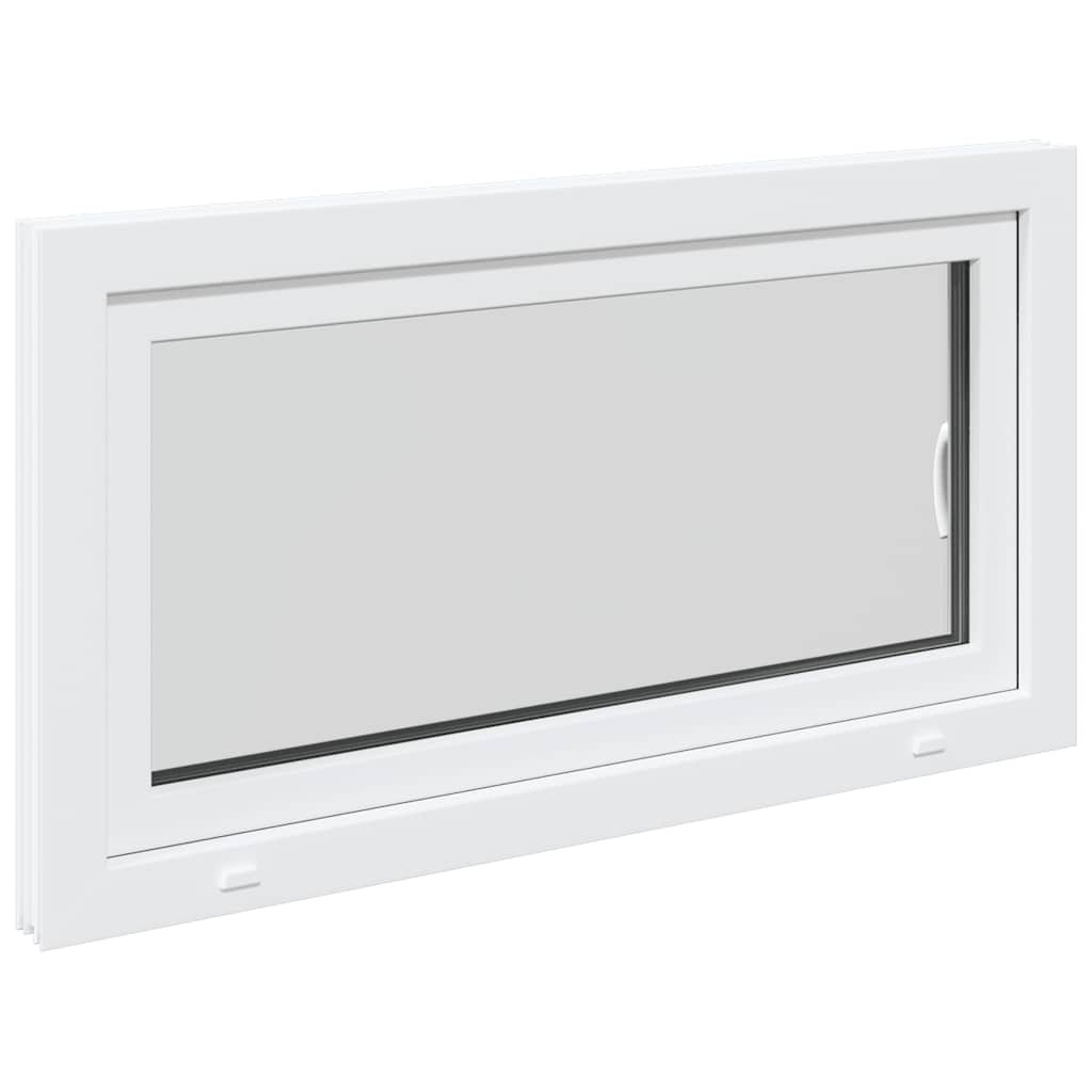 vidaXL Fereastră de subsol RISOR 110x50 cm Pt&Turn DIN dreapta alb vidaXL Fereastră de subsol RISOR 110x50 cm Pt&Turn DIN dreapta alb