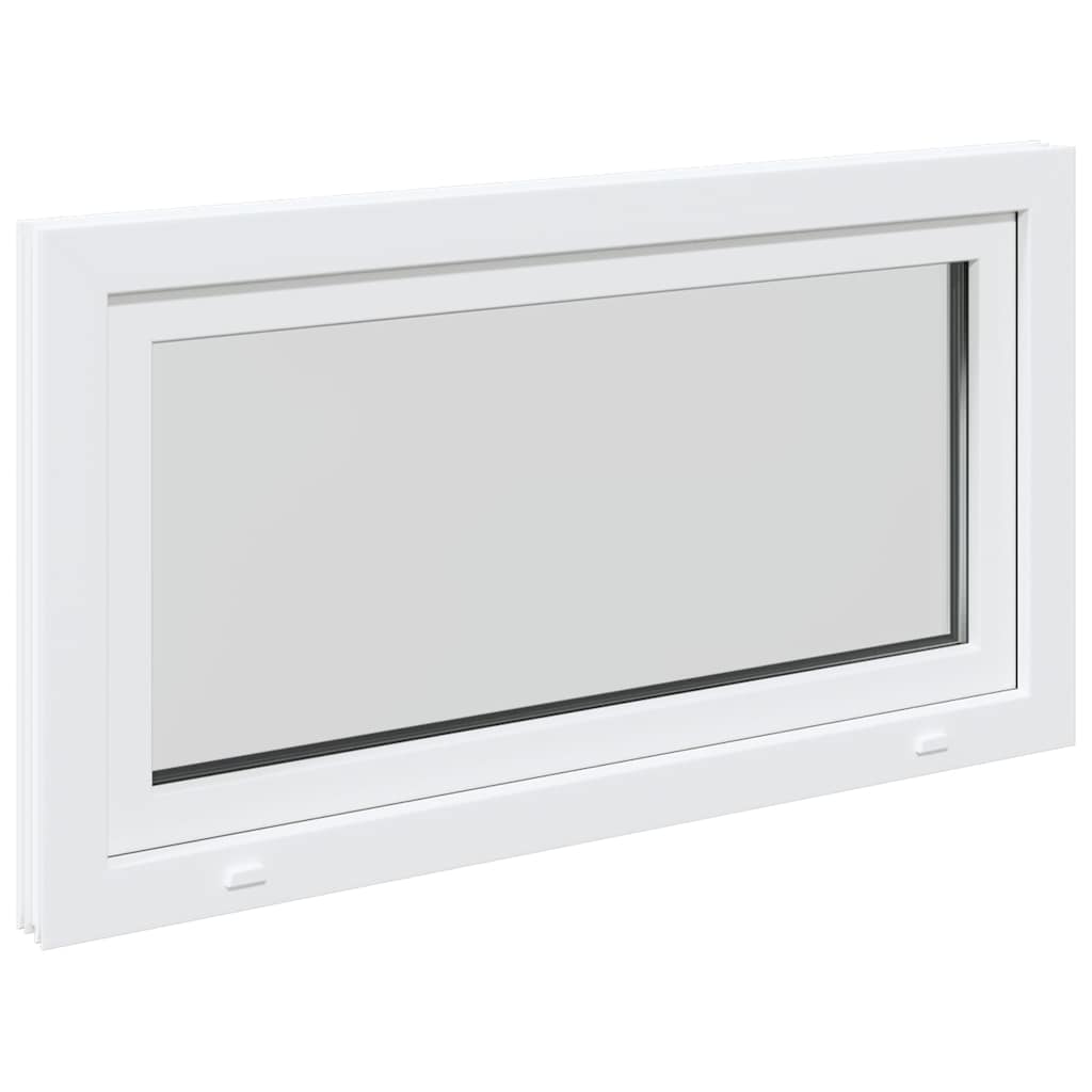 vidaXL Fereastra de subsol RISOR 110x50 cm Pt&Turn DIN stânga alb vidaXL Fereastra de subsol RISOR 110x50 cm Pt&Turn DIN stânga alb