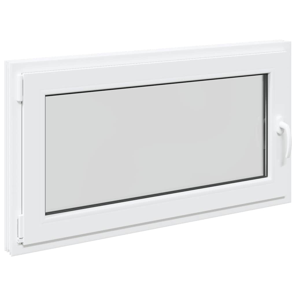 vidaXL Fereastra de subsol RISOR 110x60 cm Pt&Turn DIN stânga alb vidaXL Fereastra de subsol RISOR 110x60 cm Pt&Turn DIN stânga alb