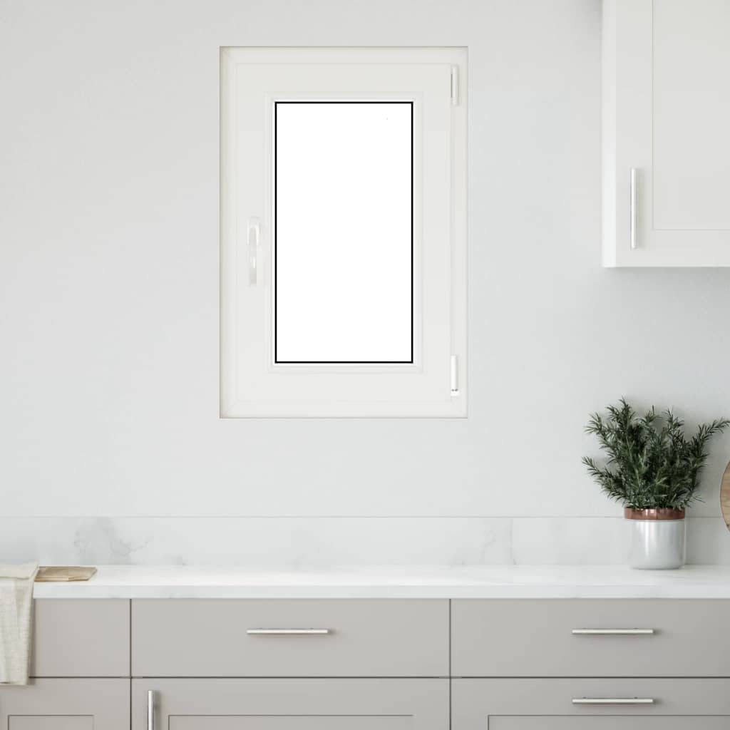 vidaXL Fereastră de subsol „RISOR” 50x75 cm oscilo-batantă DIN dreapta, albă vidaXL Fereastră de subsol „RISOR” 50x75 cm oscilo-batantă DIN dreapta, albă