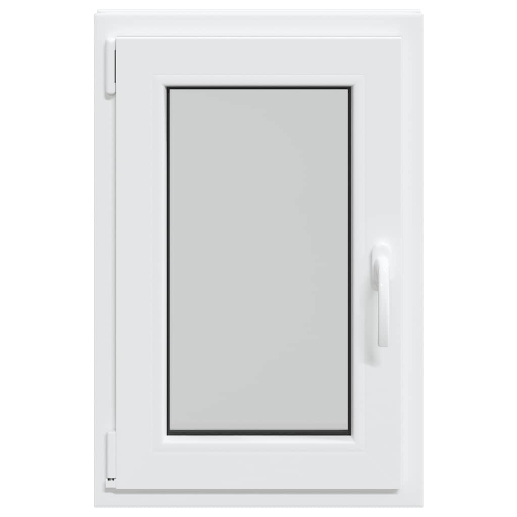 vidaXL Fereastră de subsol „RISOR” 50x75 cm oscilo-batantă DIN stânga, albă vidaXL Fereastră de subsol „RISOR” 50x75 cm oscilo-batantă DIN stânga, albă