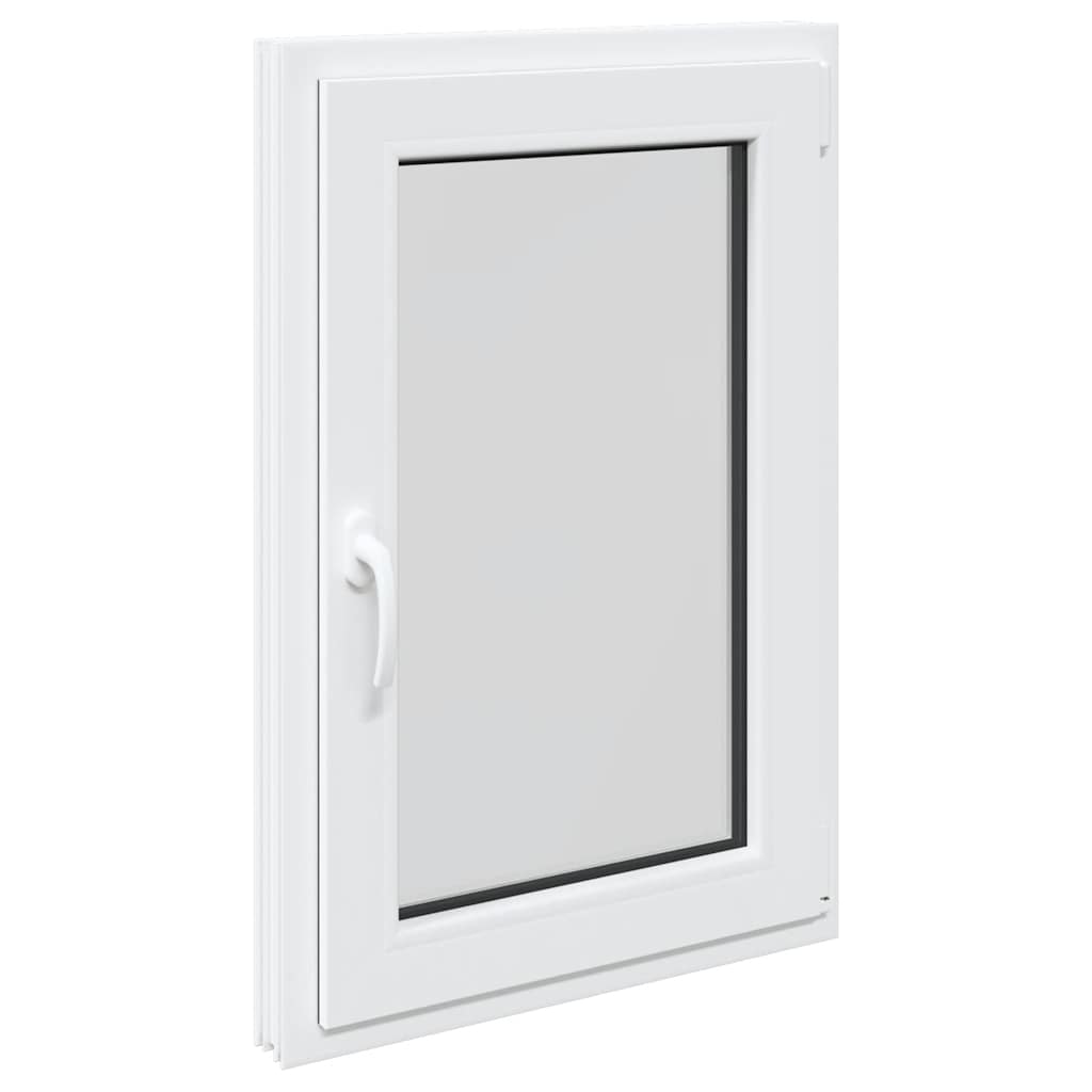 vidaXL Fereastră de subsol „RISOR” 60x100 cm oscilo-batantă DIN dreapta, albă