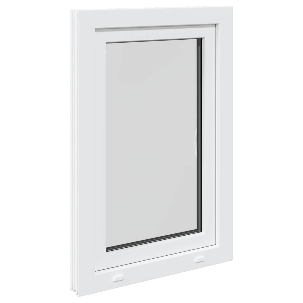 vidaXL Fereastră de subsol „RISOR” 60x100 cm oscilo-batantă DIN dreapta, albă